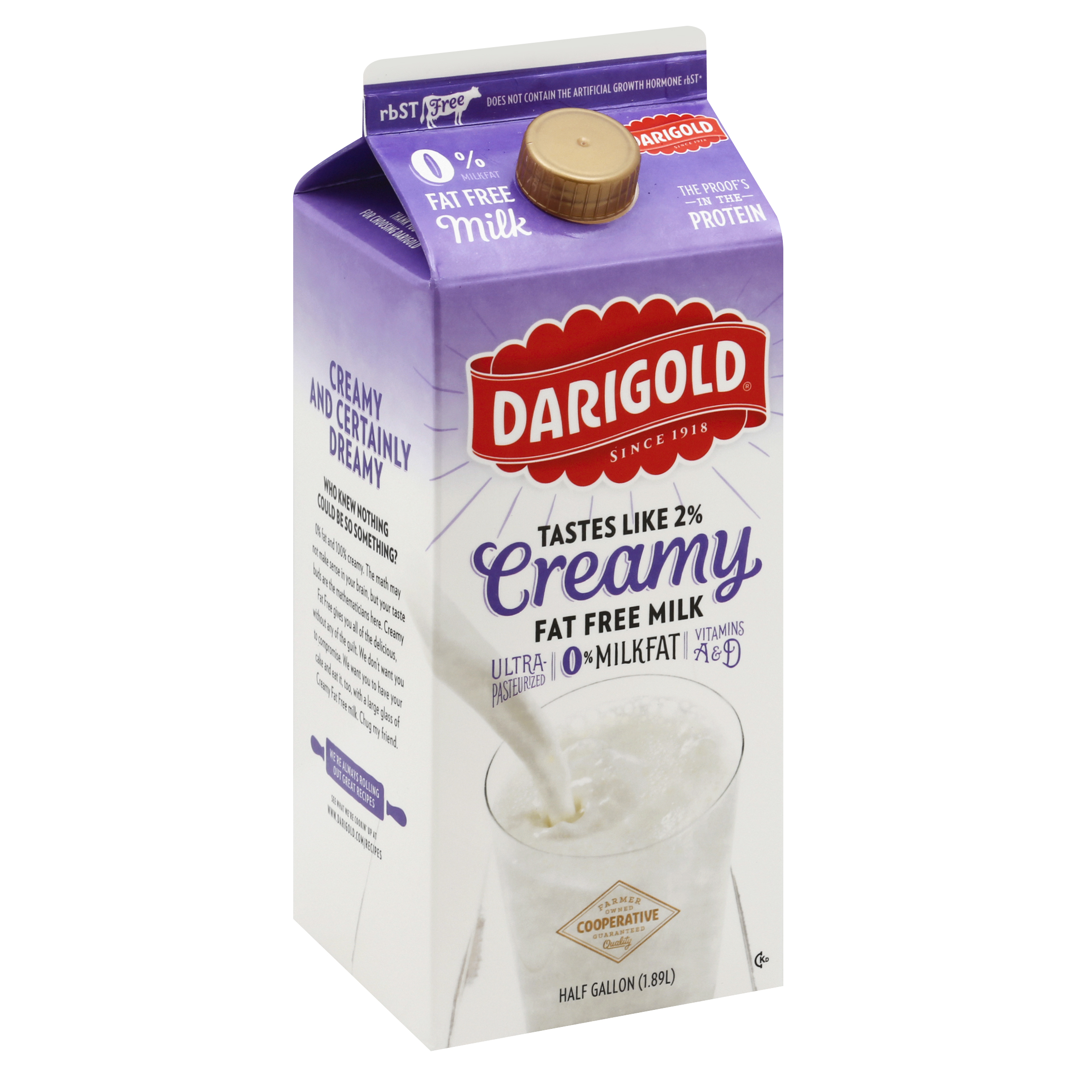 Darigold Milk 0.5 Gl