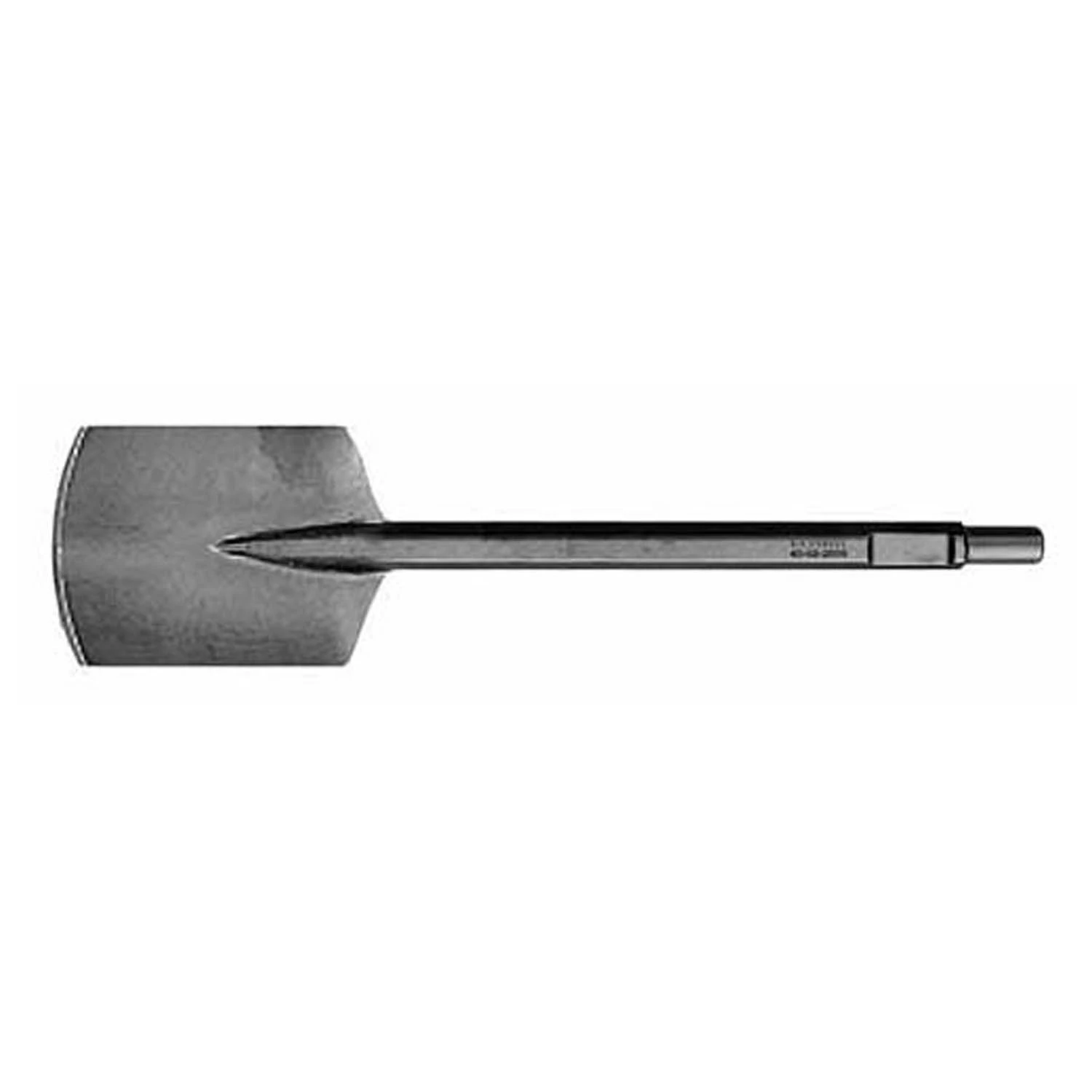 Milwaukee 16-3/4" Clay Spade With 3/4" Hex Shank