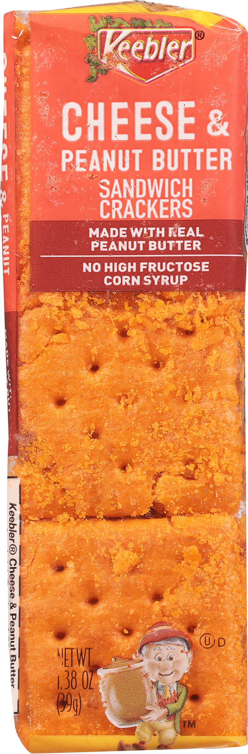 Sandwich Crackers, Cheese & Peanut Butter