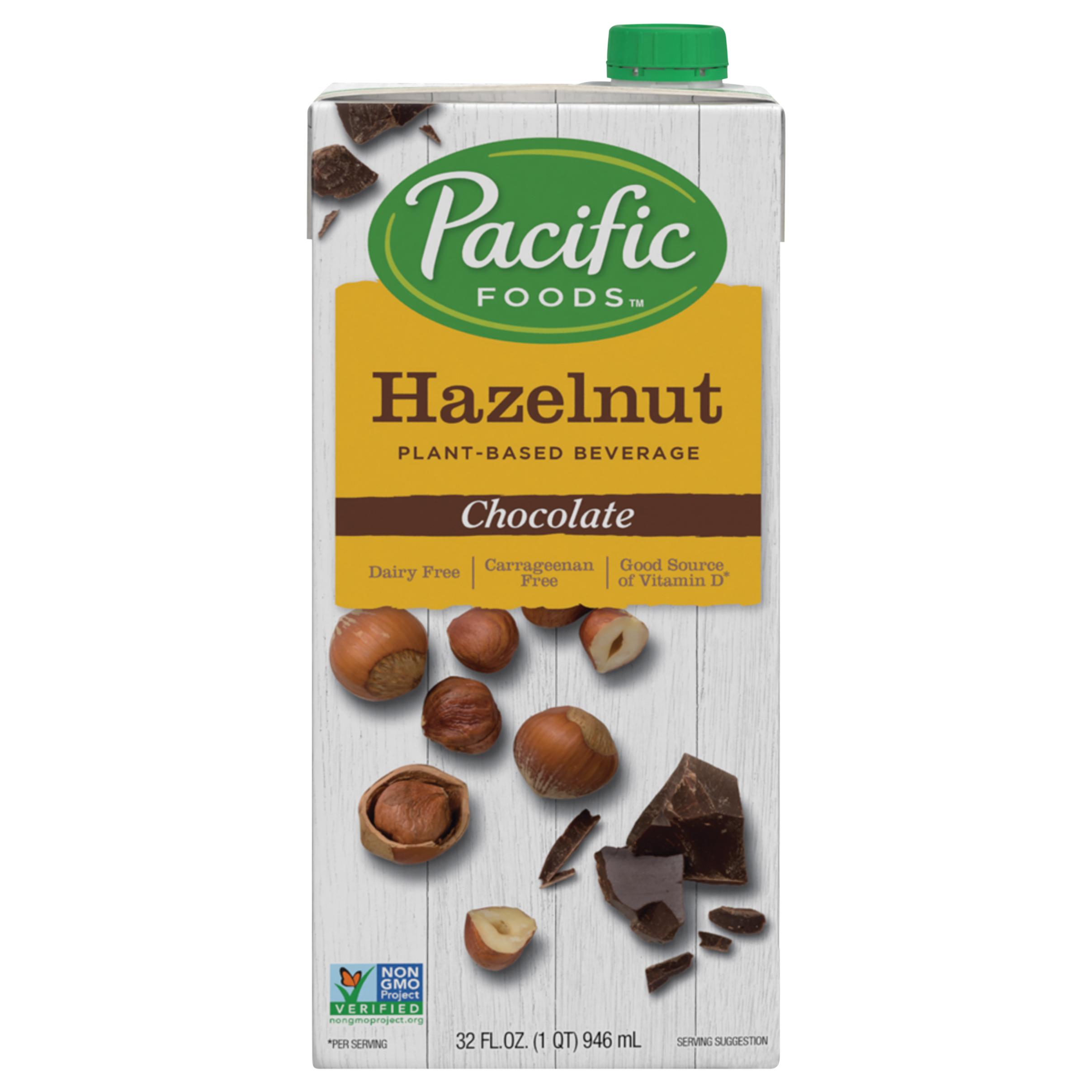Hazelnut Beverage, Chocolate, Plant-Based