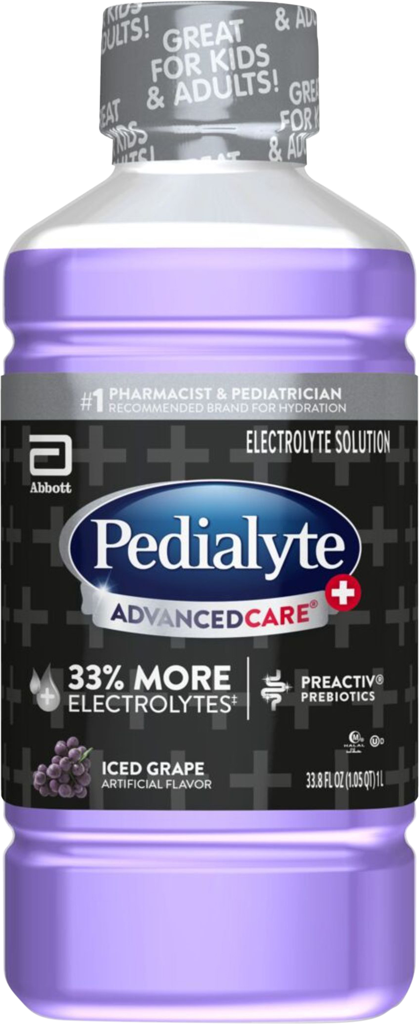 Electrolyte Solution, Iced Grape