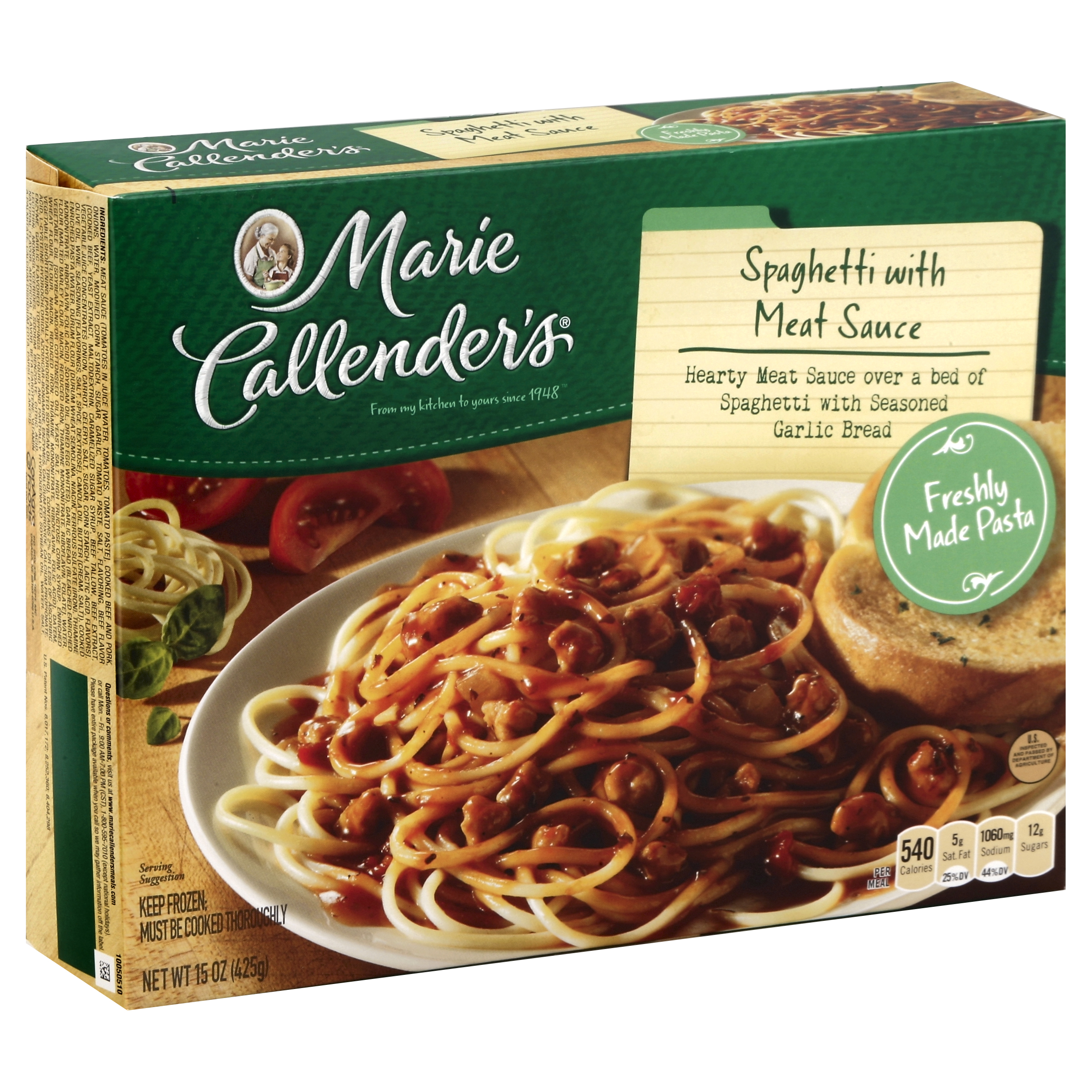 Marie Callender's Spaghetti 15 Oz