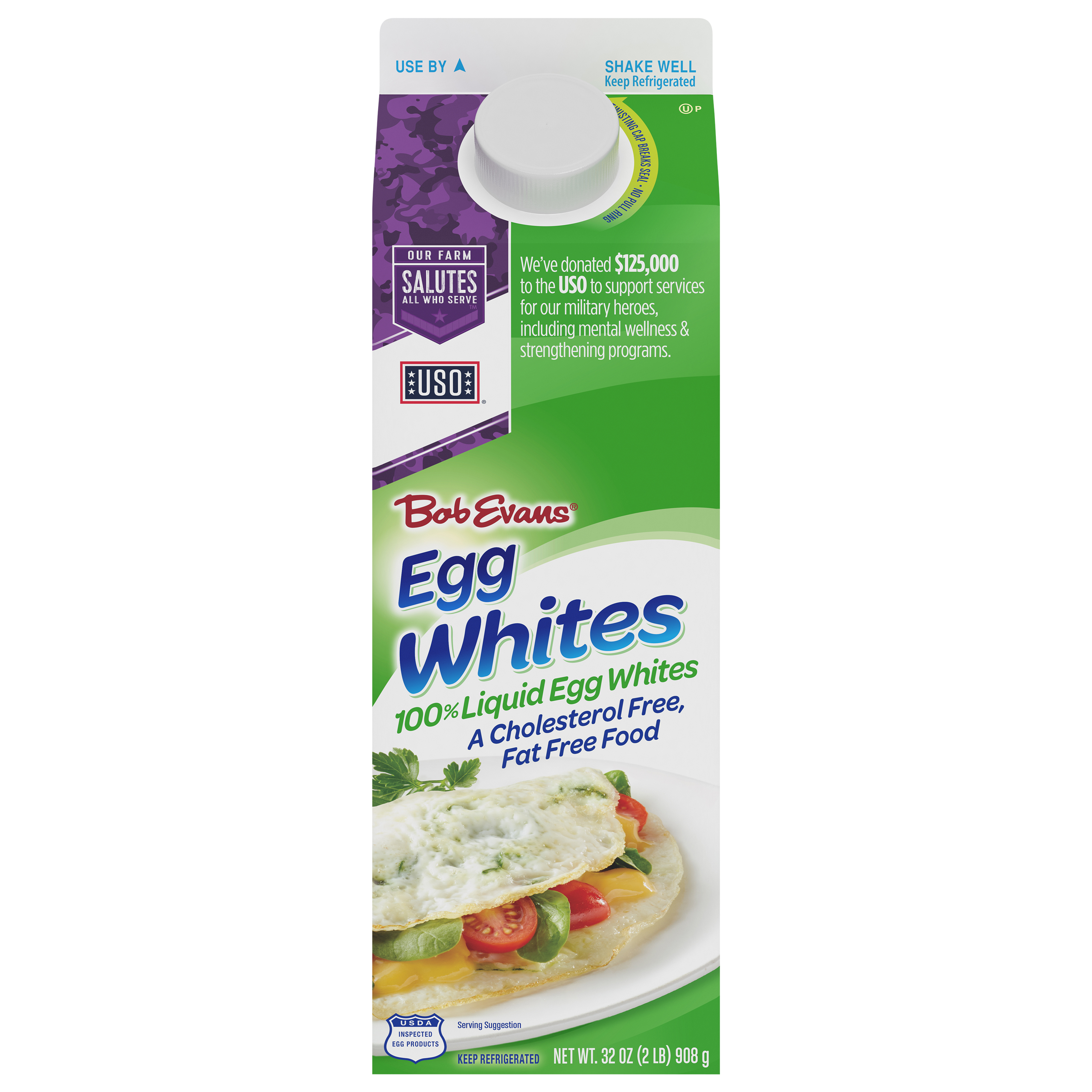 Egg Whites, 100% Liquid