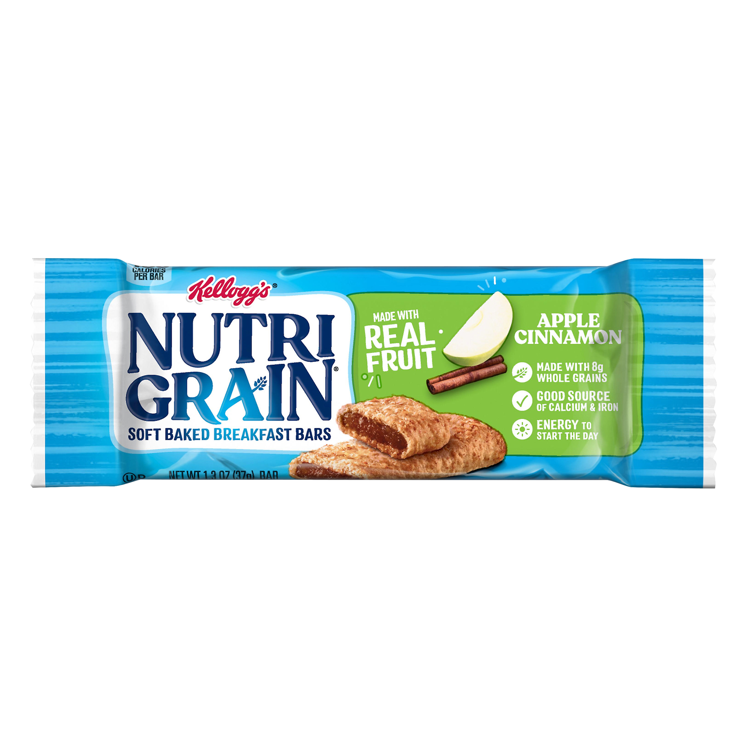 Calories in Fruit & Grain Cereal Bars, Blueberry Flavor from Millville
