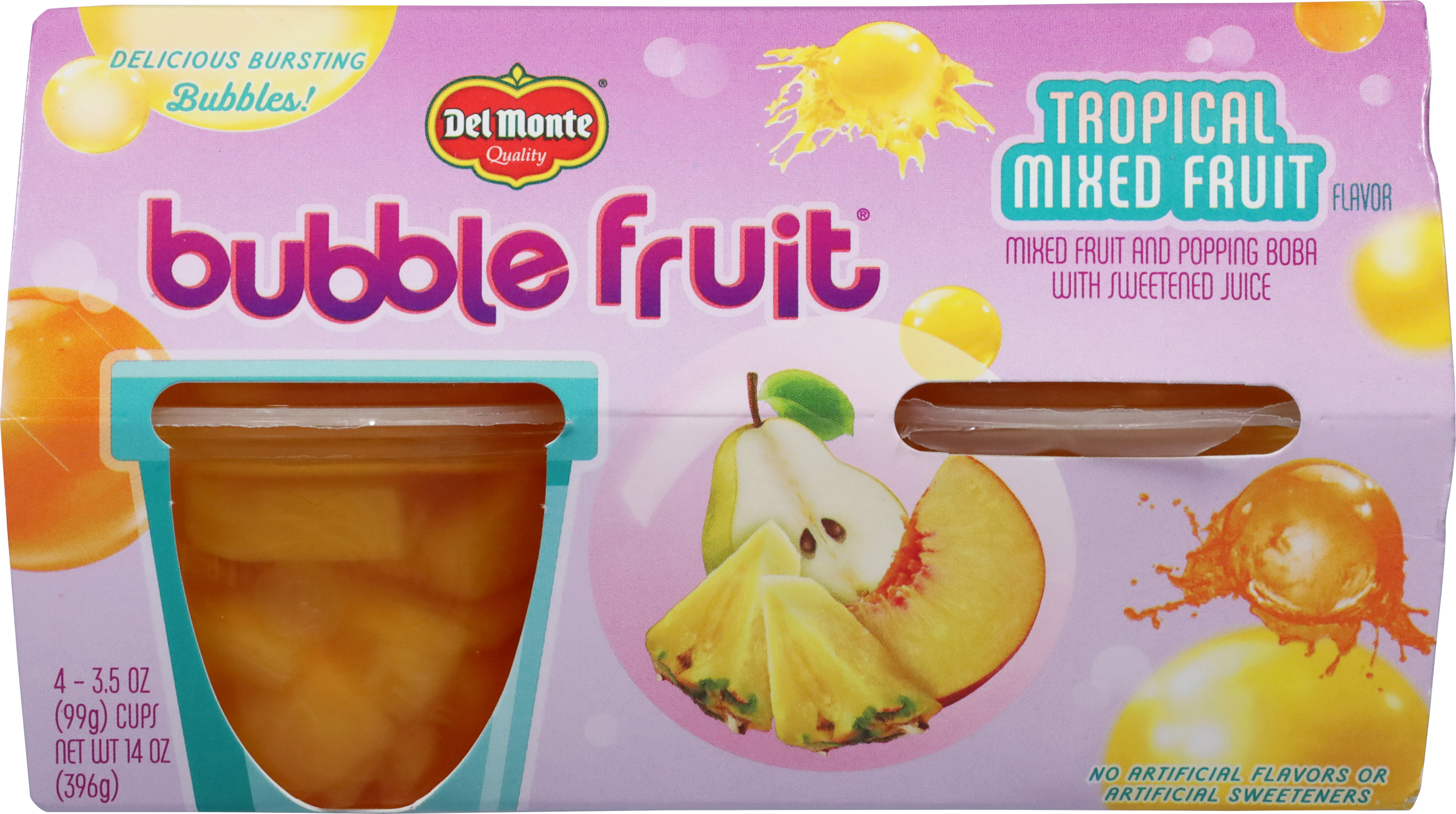 Bubble Fruit, Tropical Mixed Fruit Flavor