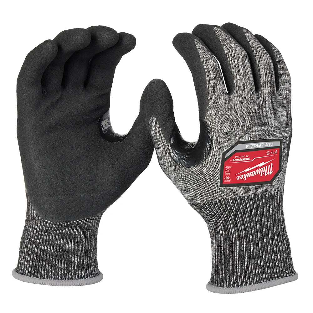 Milwaukee Small Cut Level 4 High-Dexterity Nitrile Dipped Gloves