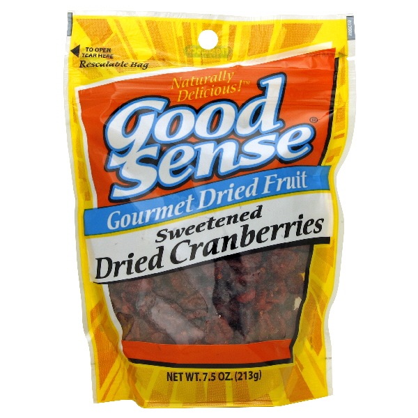 Good Sense Dried Cranberries 7.5 Oz