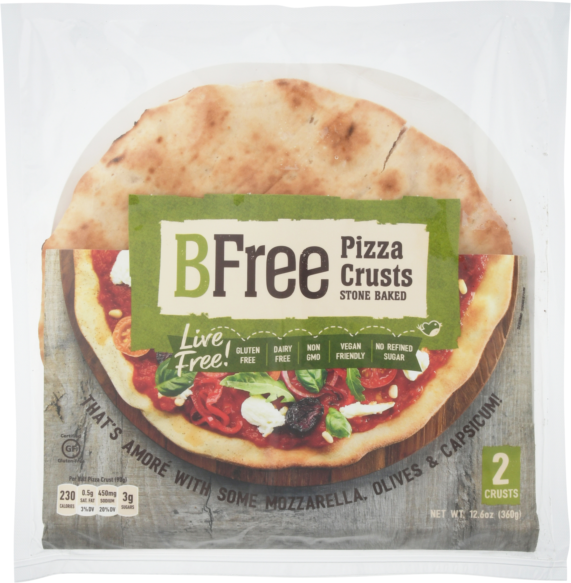 Pizza Crusts, Stone Baked