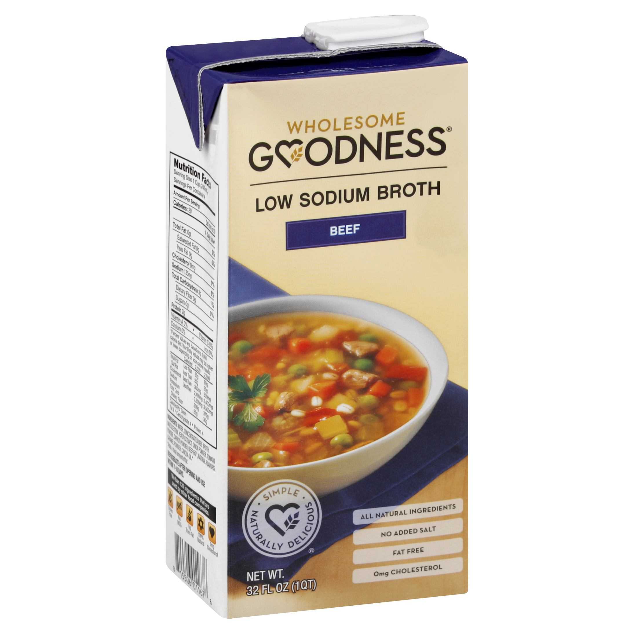 Wholesome Goodness Broth 32 Oz