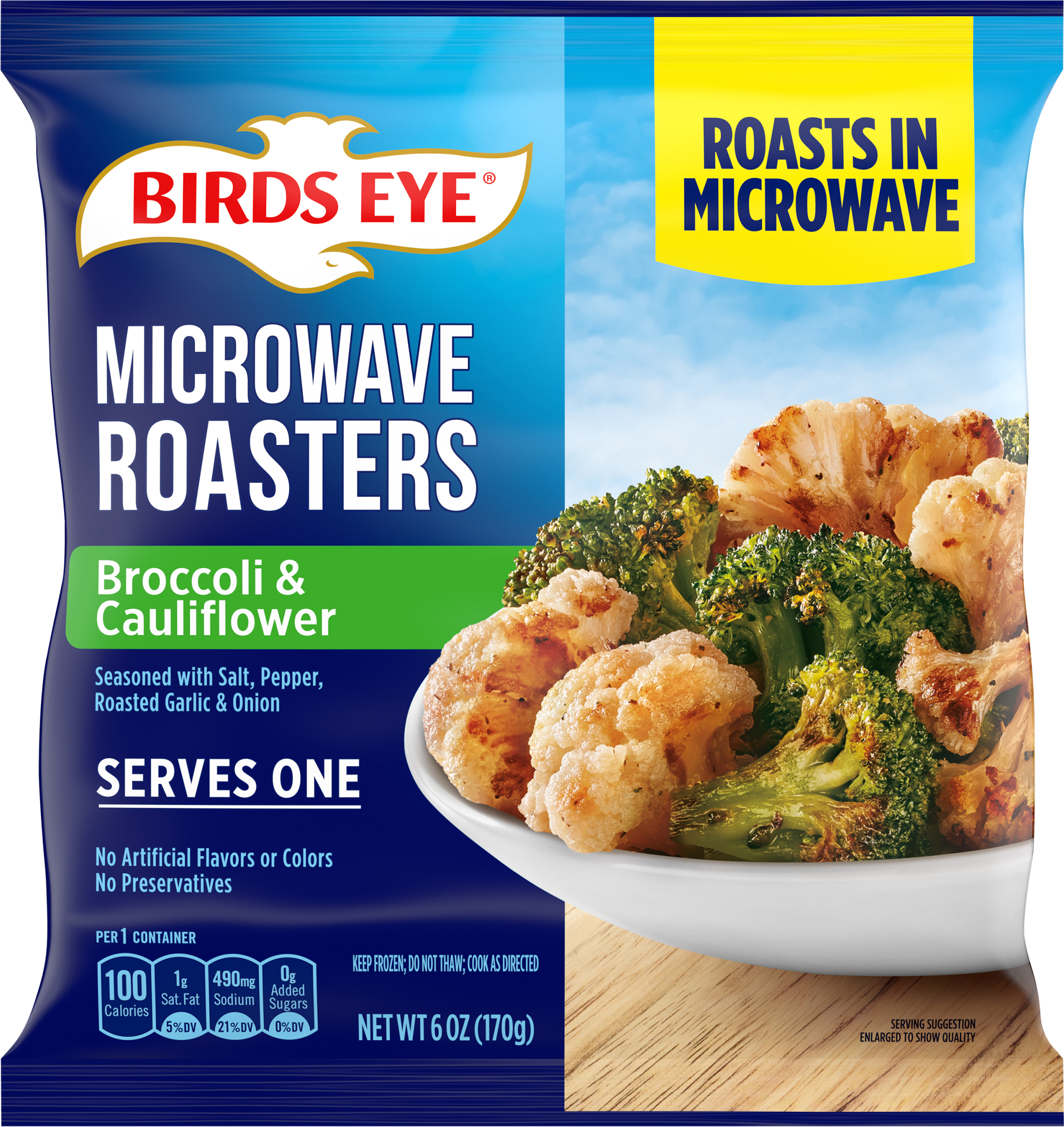 Microwave Roasters, Broccoli & Cauliflower