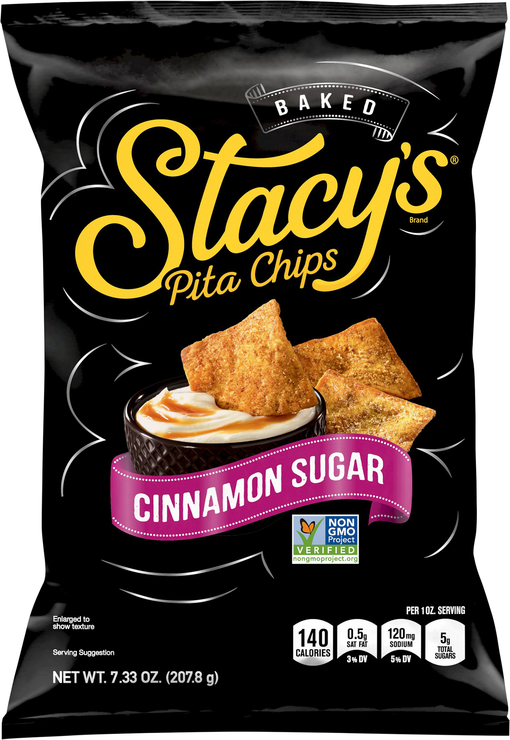 Pita Chips, Cinnamon Sugar, Baked