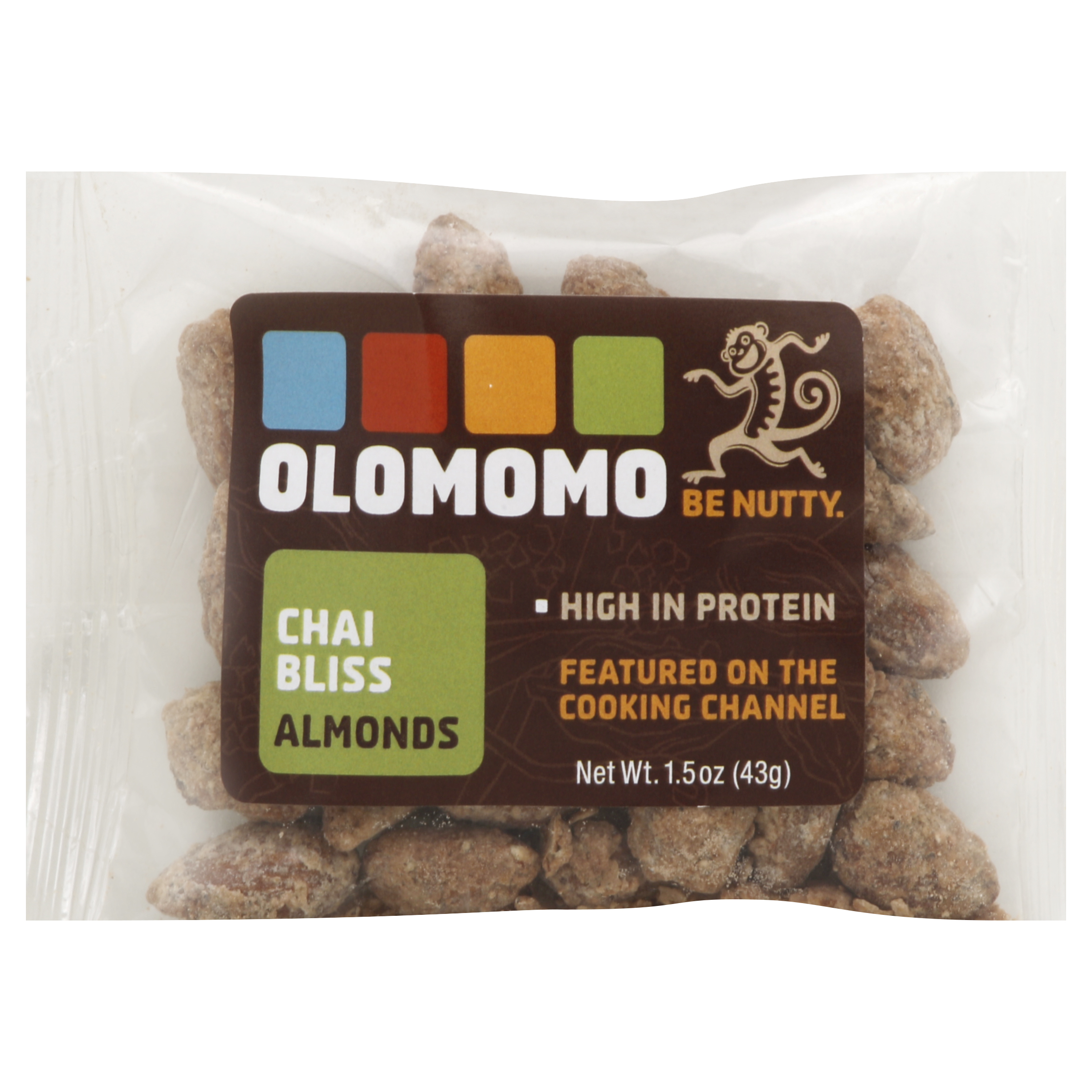 Olomomo Almonds 1.5 Oz