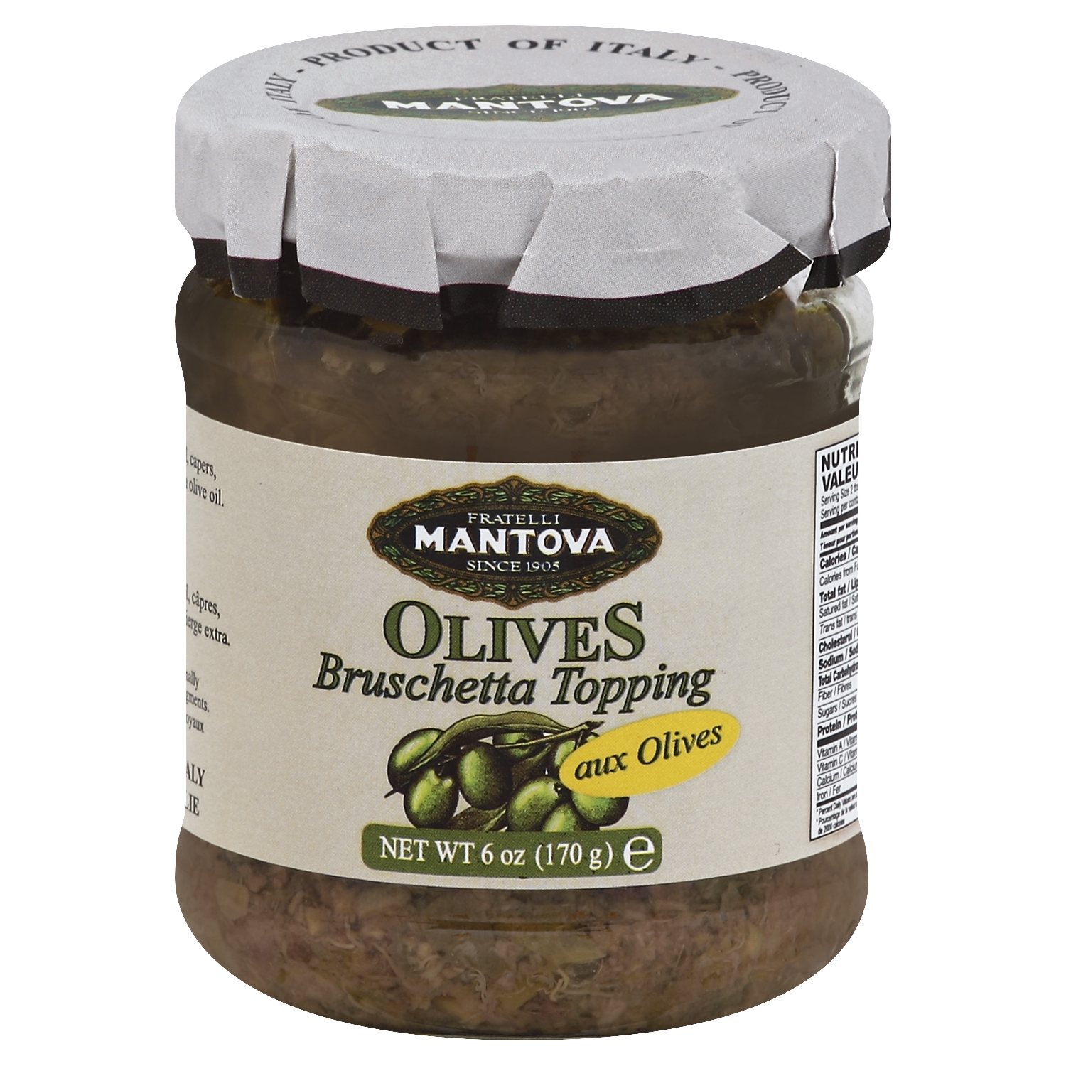 Fratelli Mantova Bruschetta Topping 6 Oz