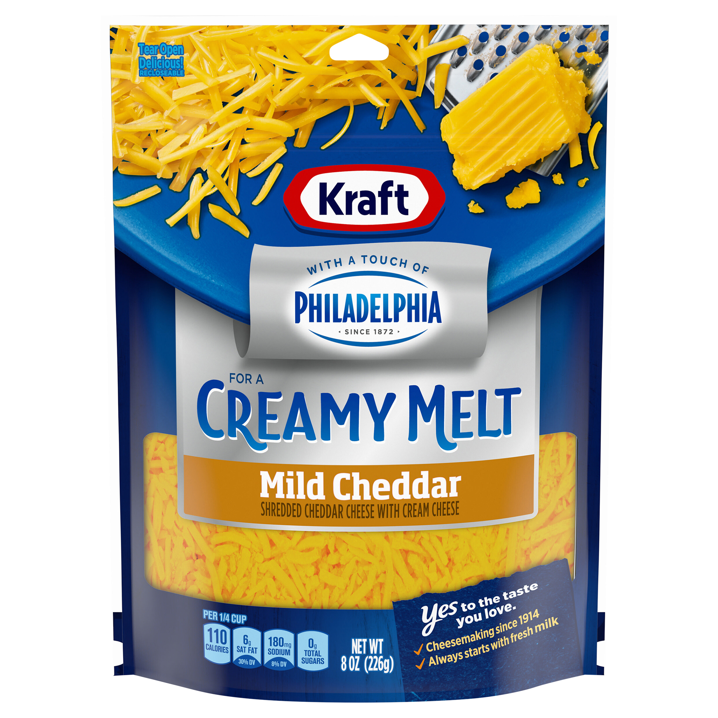 Shredded Cheese, Mild Cheddar