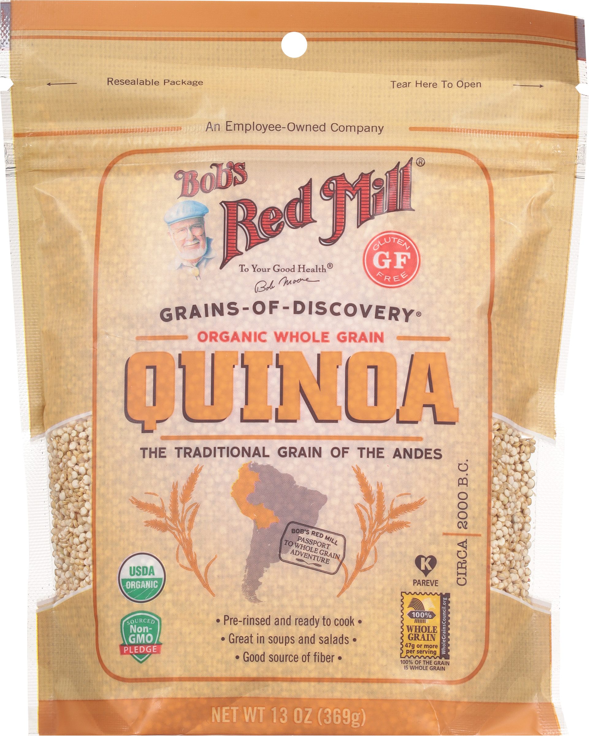 Quinoa, Organic, Whole Grain