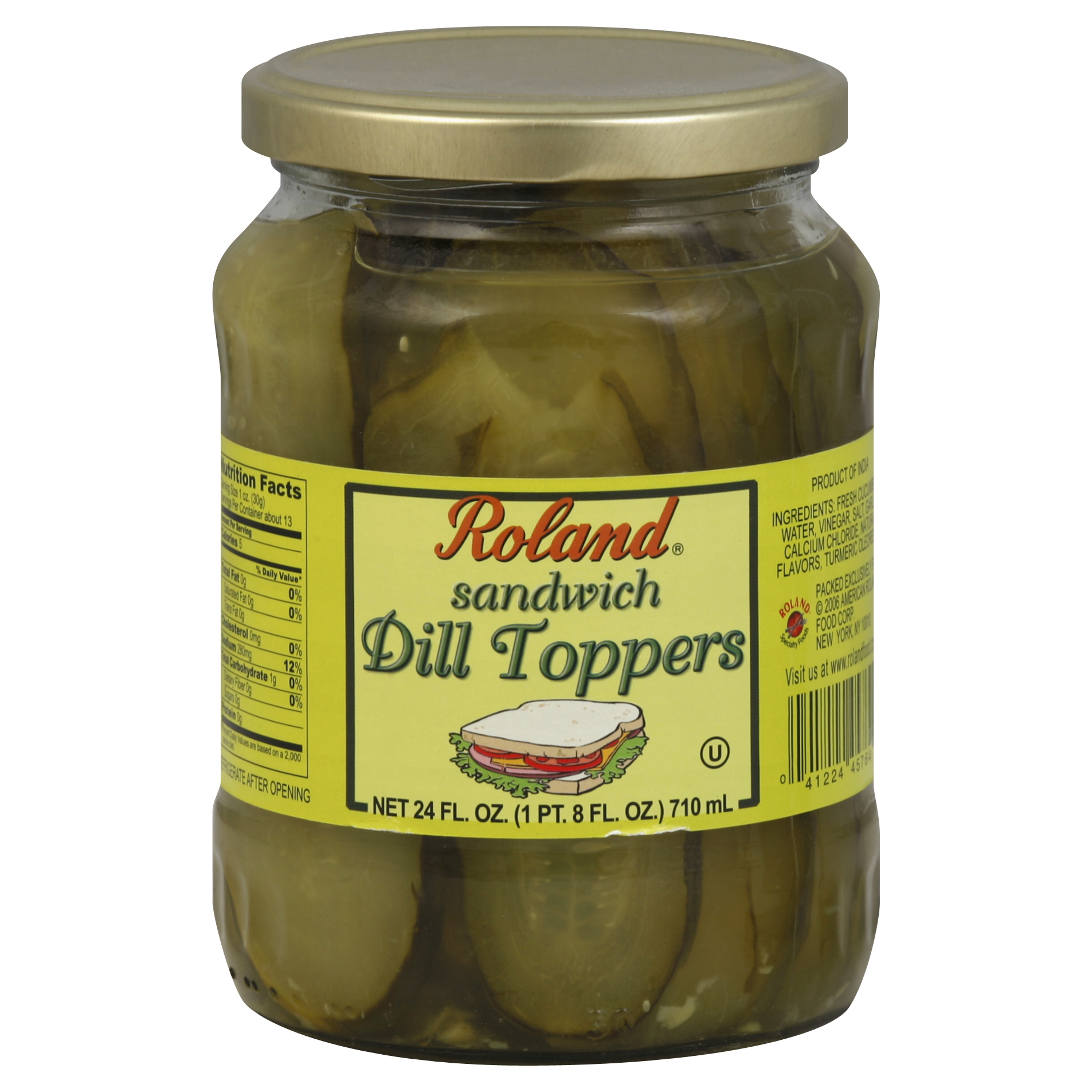 Roland Pickles 24 Oz