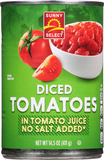 Tomatoes in Tomato Juice, Diced image