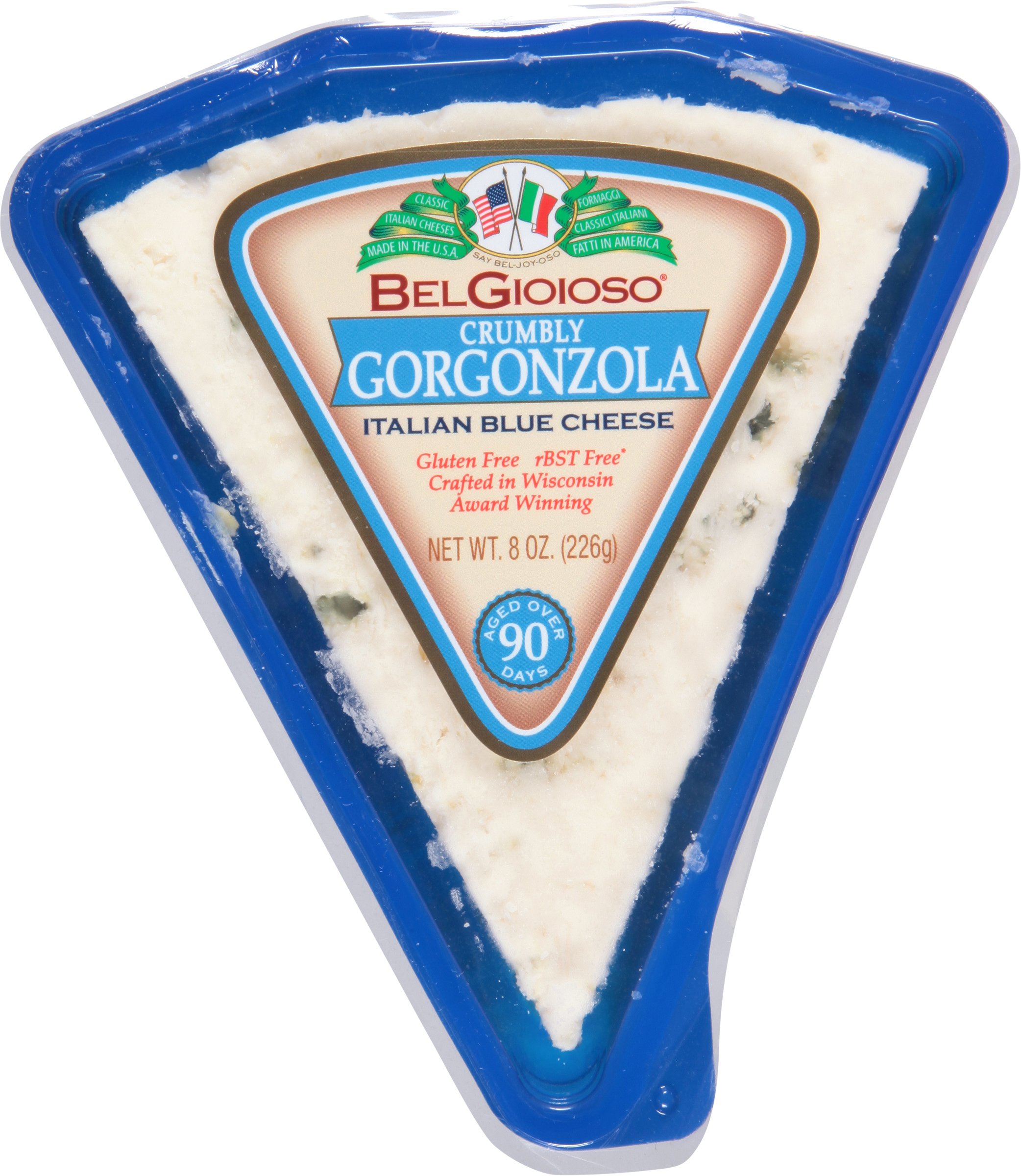 Cheese, Italian Blue, Crumbly Gorgonzola