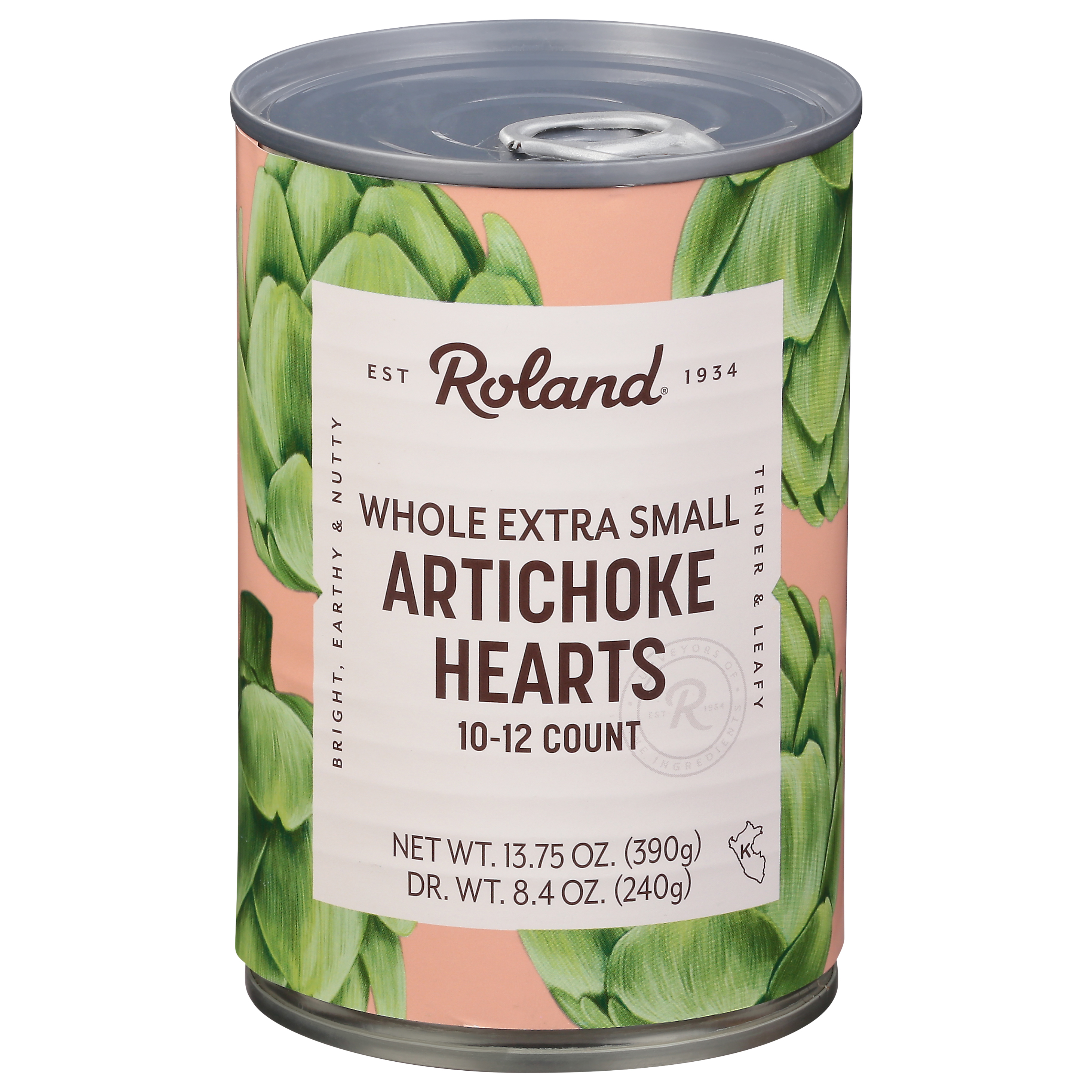 Roland Whole Artichoke Hearts Extra Small 13.75 Oz