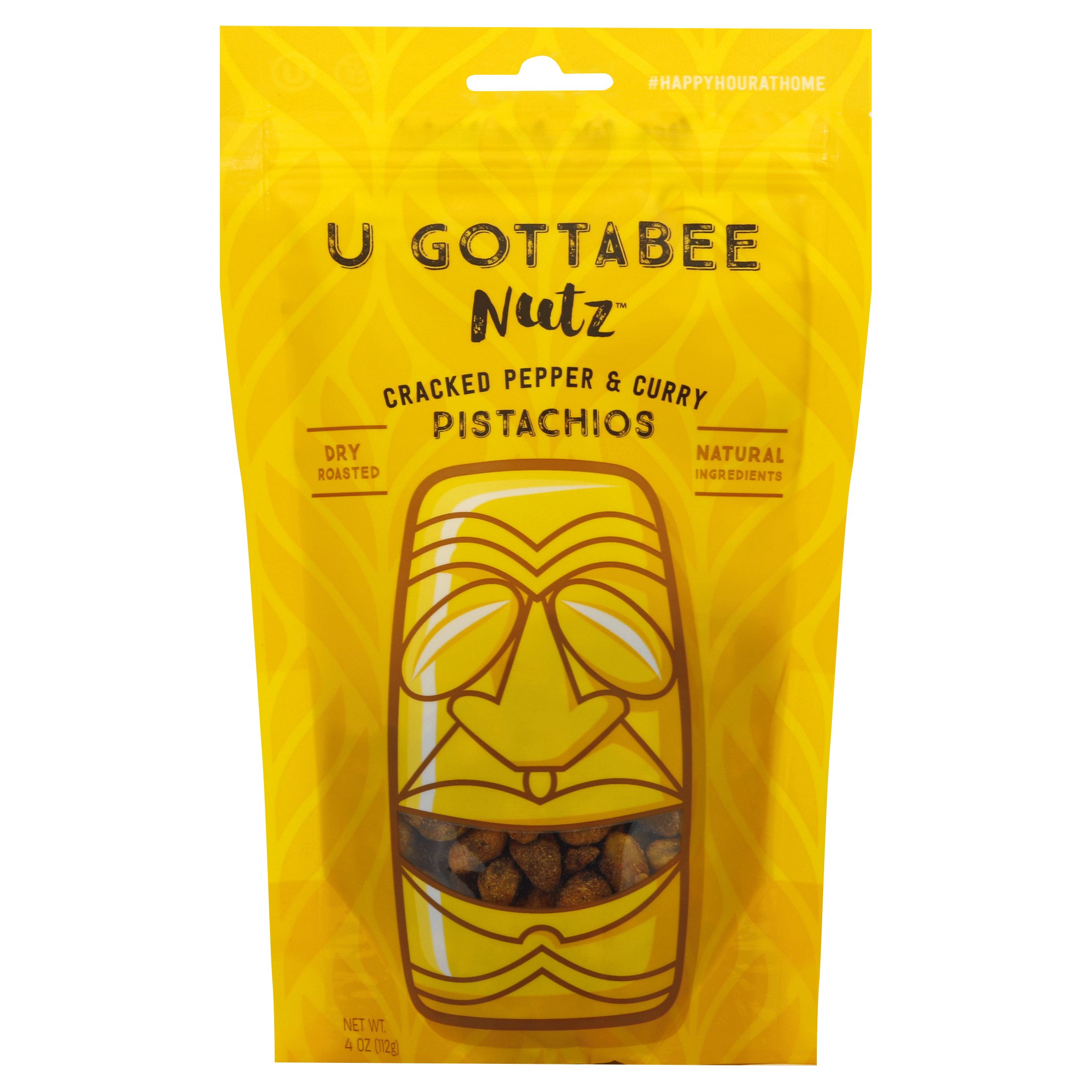 U Gottabee Nutz Pistachios 4 Oz