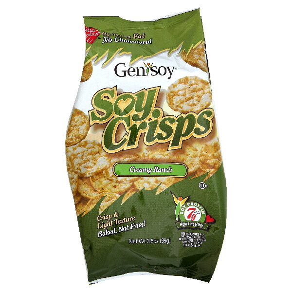 Genisoy Soy Crisps 3.5 Oz