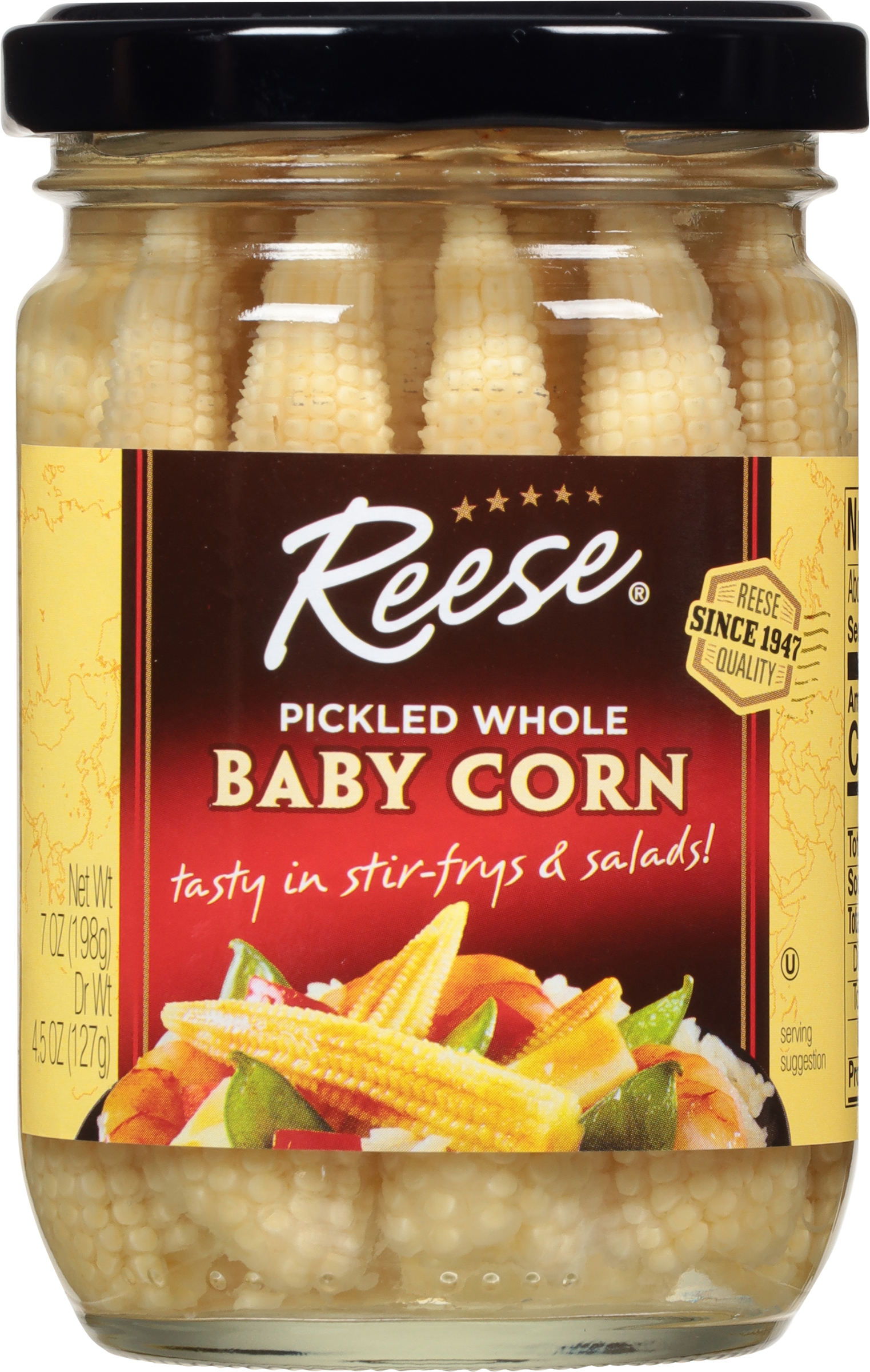 Baby Corn, Pickled, Whole