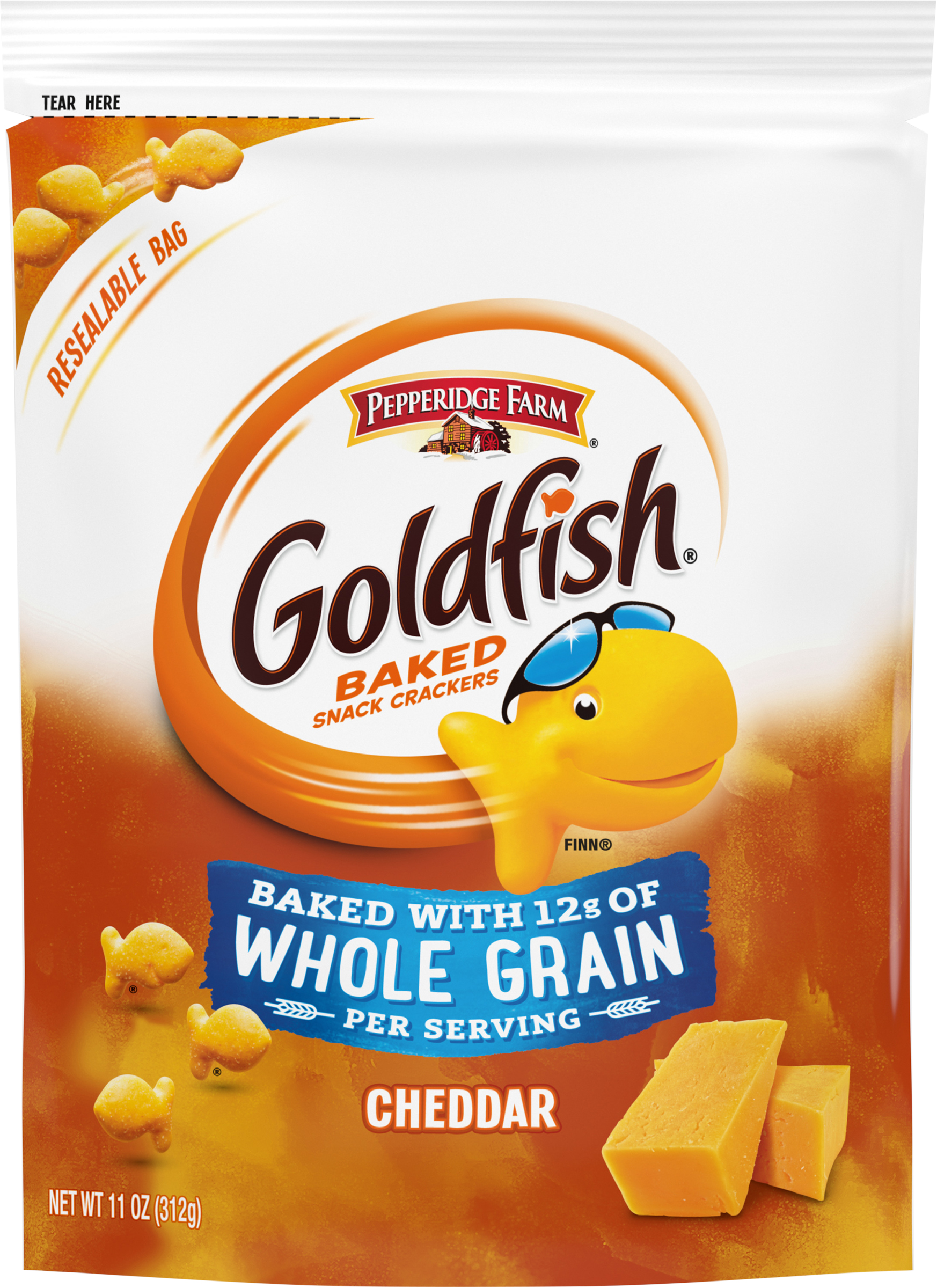 Baked Snack Crackers, Cheddar