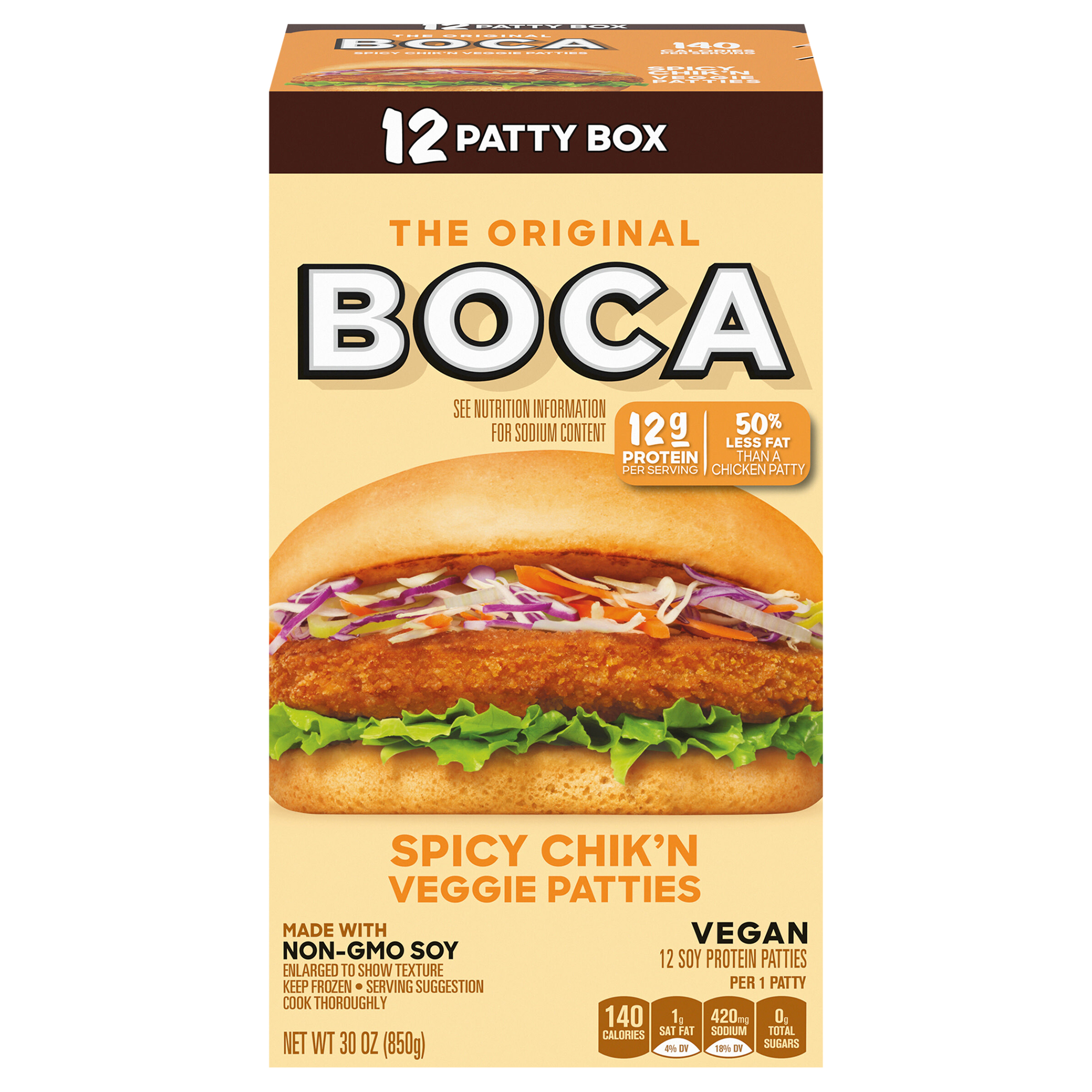 Veggie Patties, Spicy Chik'N, The Original