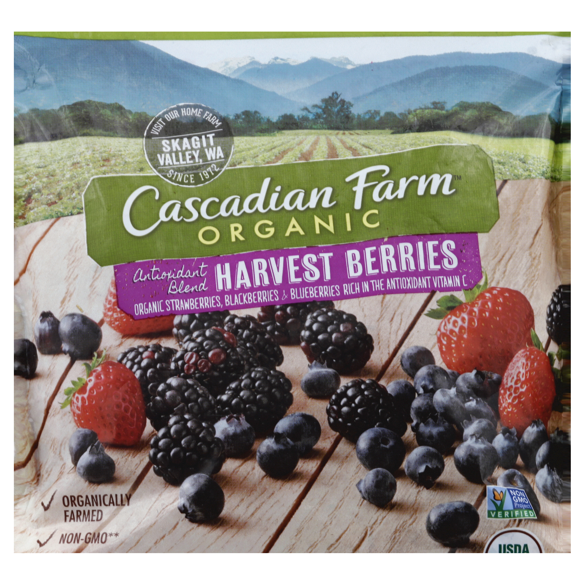 Cascadian Farm Organic Harvest Berries 10 Oz