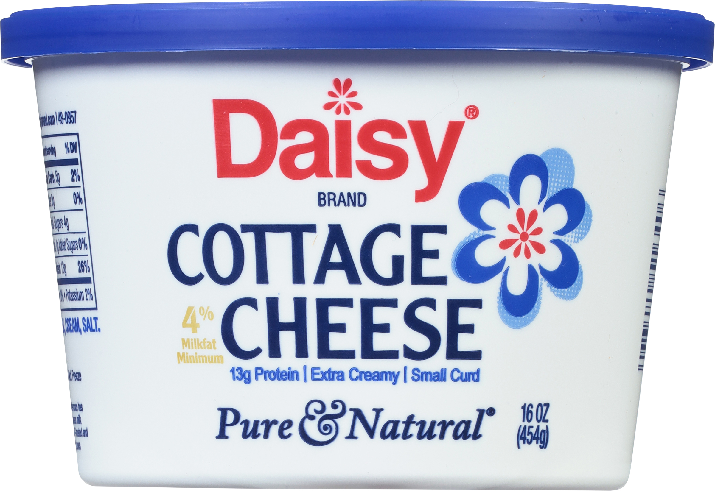 Calories in Cottage Cheese, Small Curd, Fat Free from Lucerne