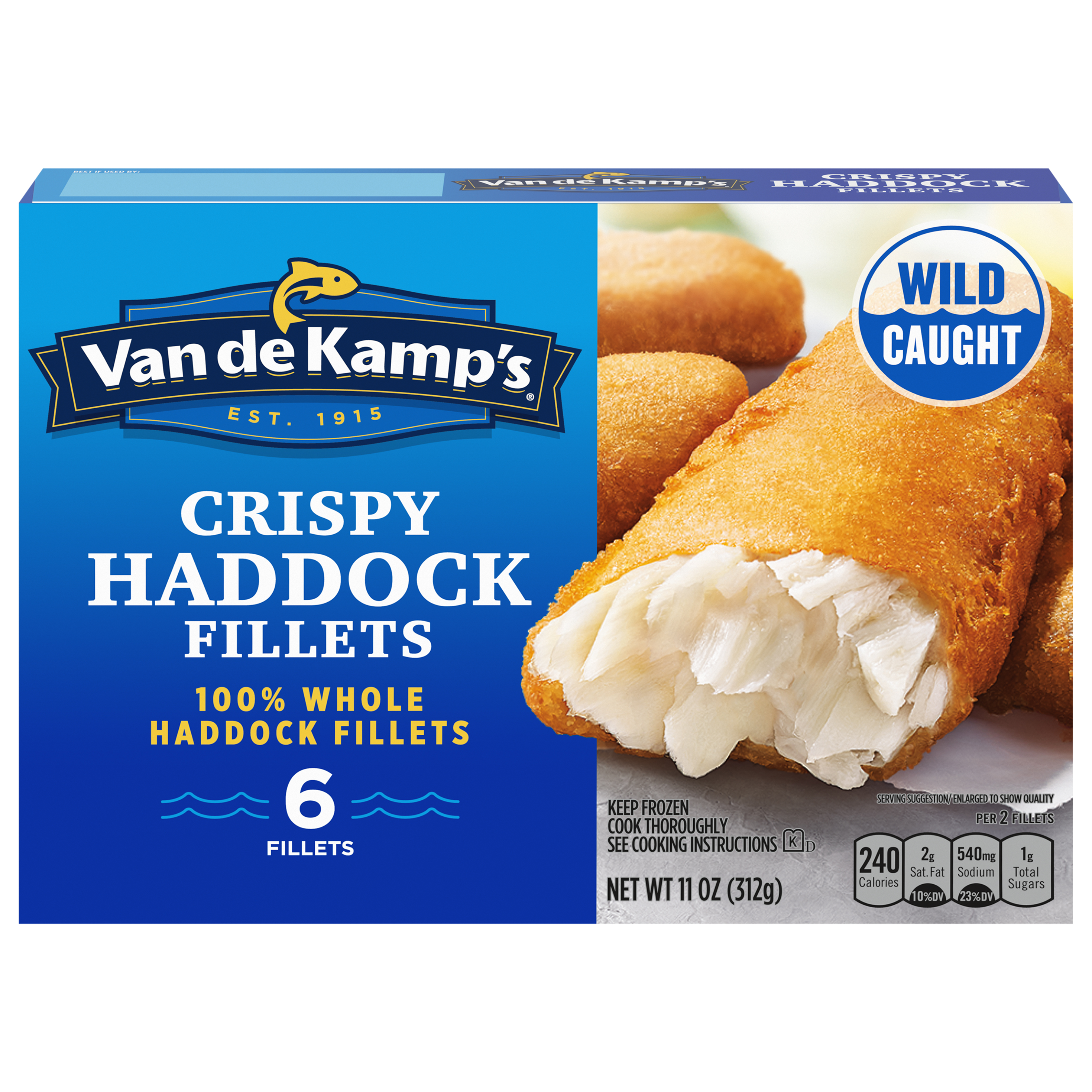 Haddock Fillets, 100% Whole, Crispy