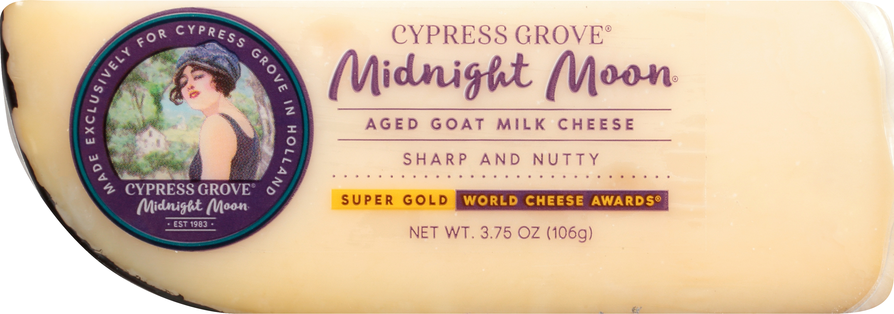Aged Goat Milk Cheese, Midnight Moon