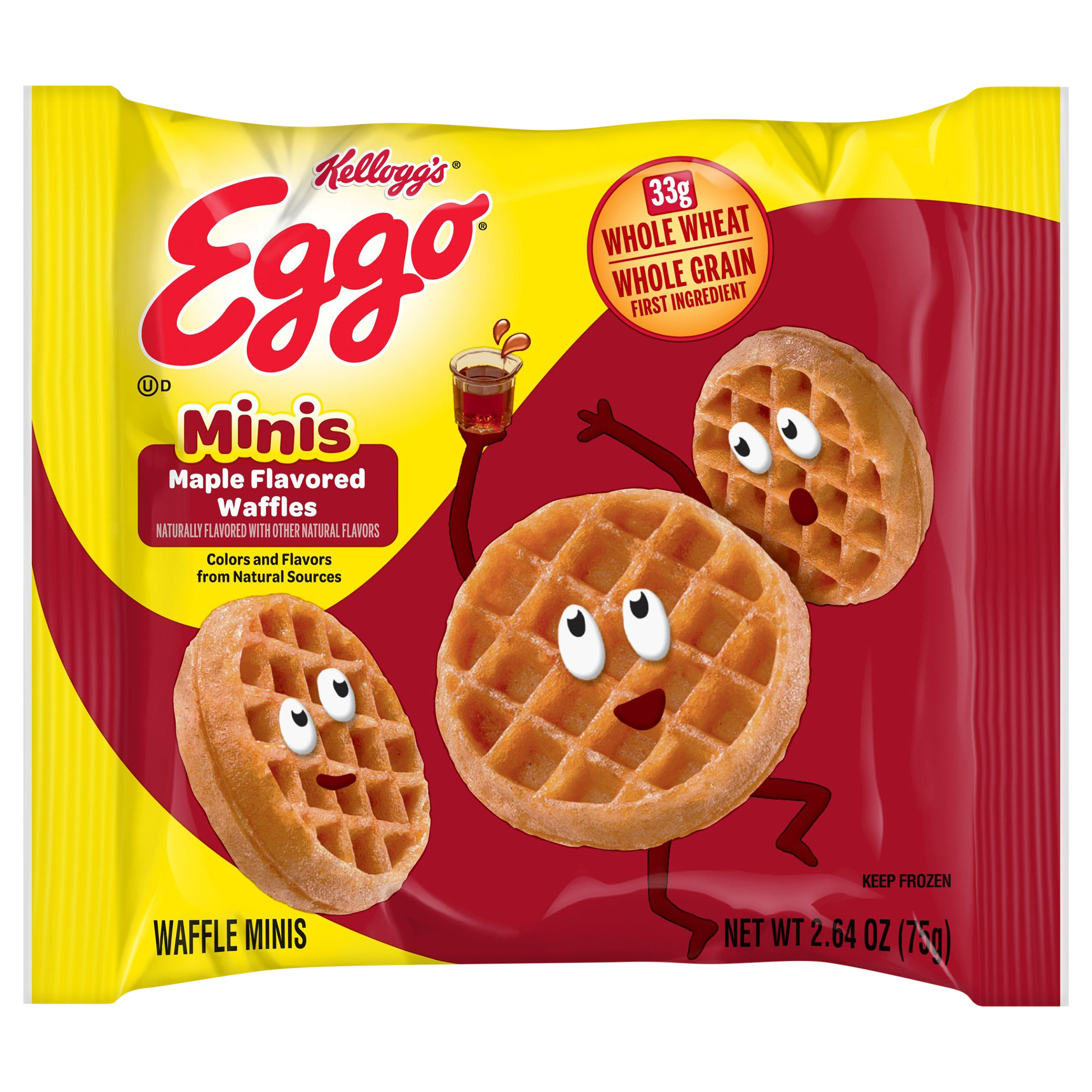 Waffles, Maple Flavored, Minis