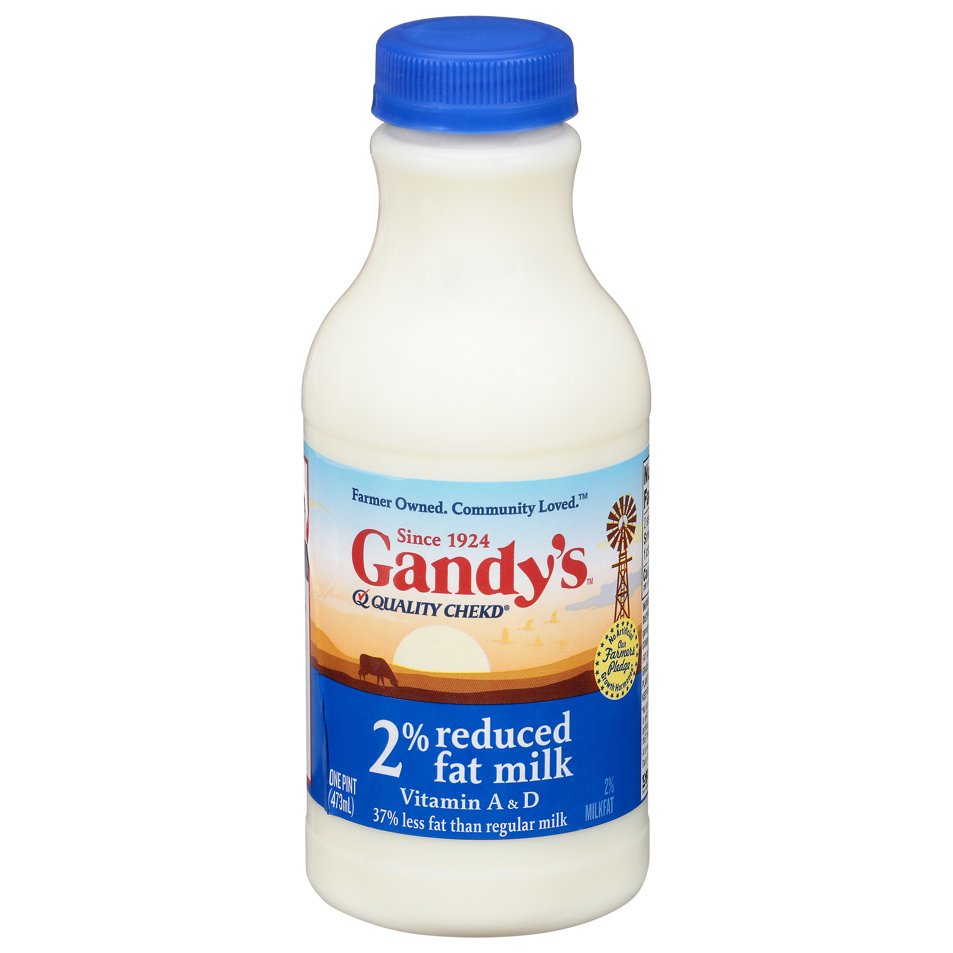 Gandy's 2% Reduced Fat Milk 1 Pt
