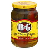 B&g Whole Hot Cherry Peppers 16 Oz