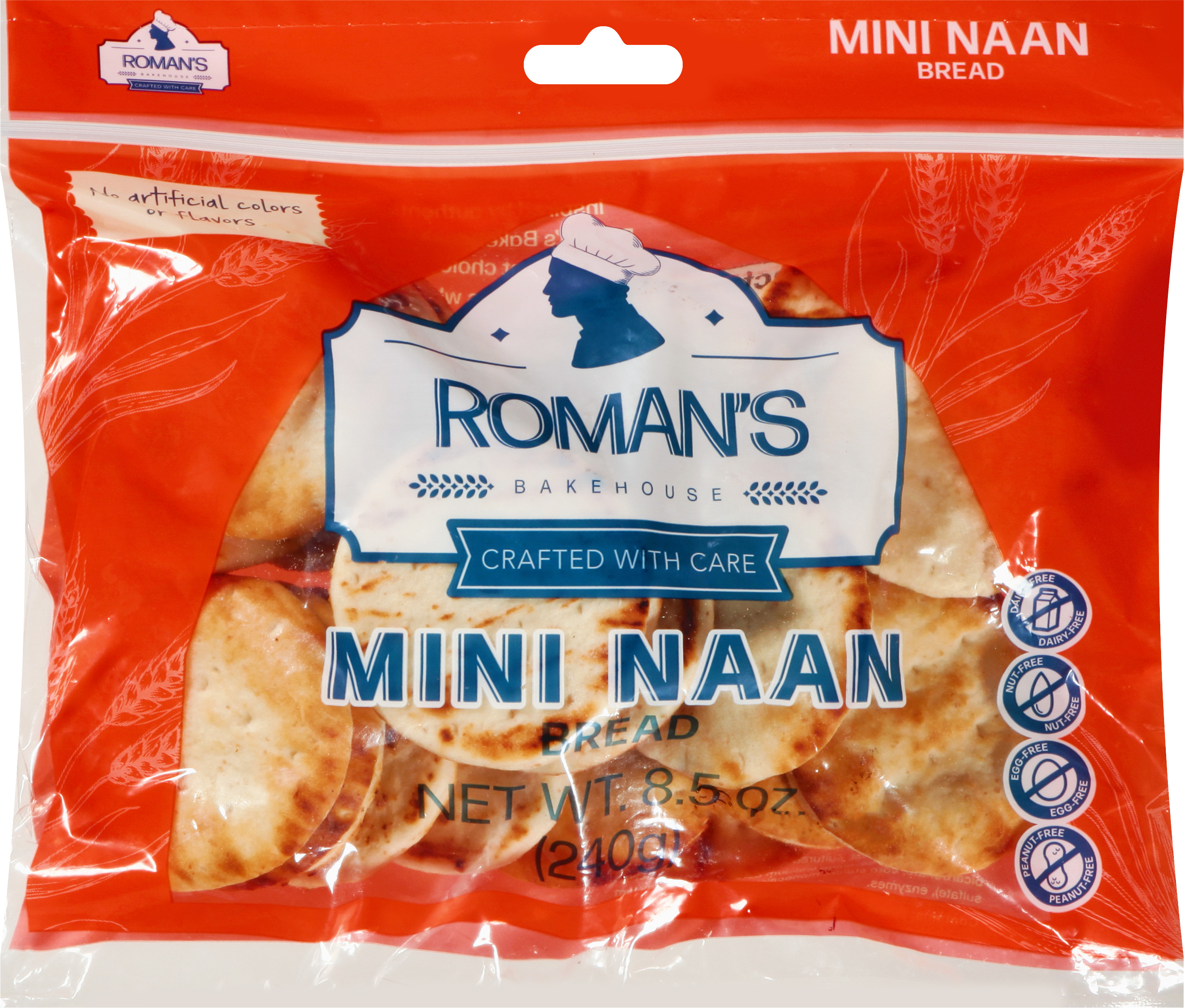 Naan Bread, Mini