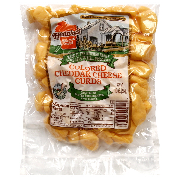 Hennings Cheese Curds 10 Oz