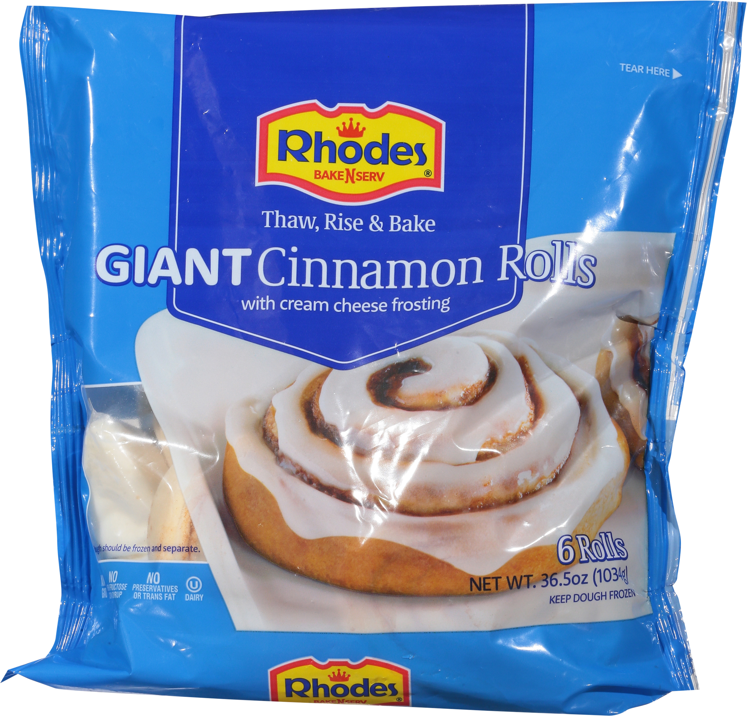 Cinnamon Rolls, Giant