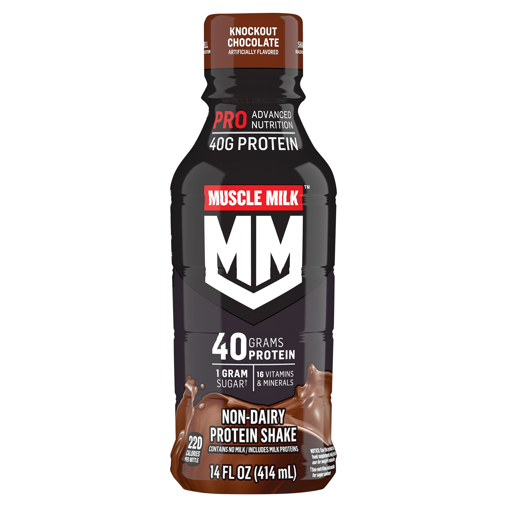 Protein Shake, Non-Dairy, Knockout Chocolate