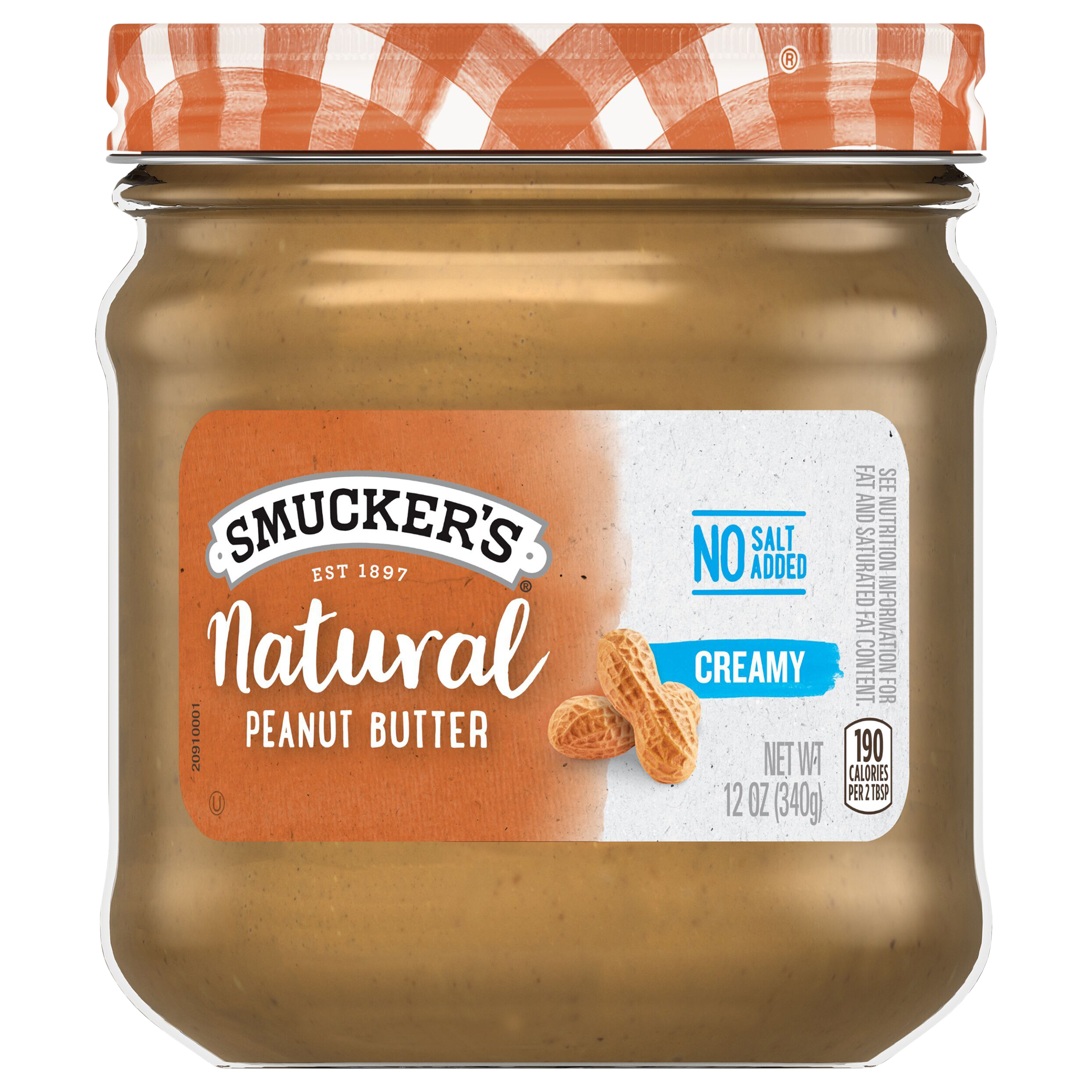 Peanut Butter, Natural, Creamy