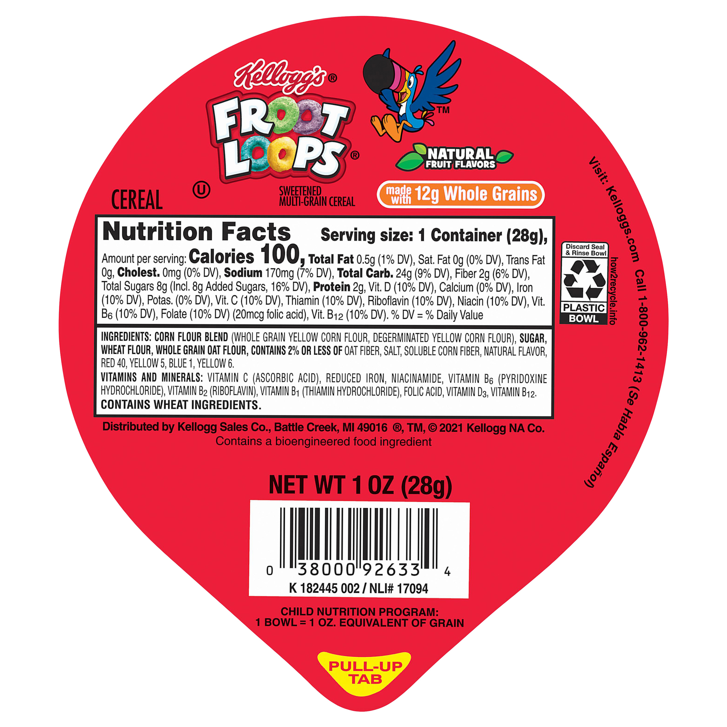 Cereal, Multi-Grain, Sweetened