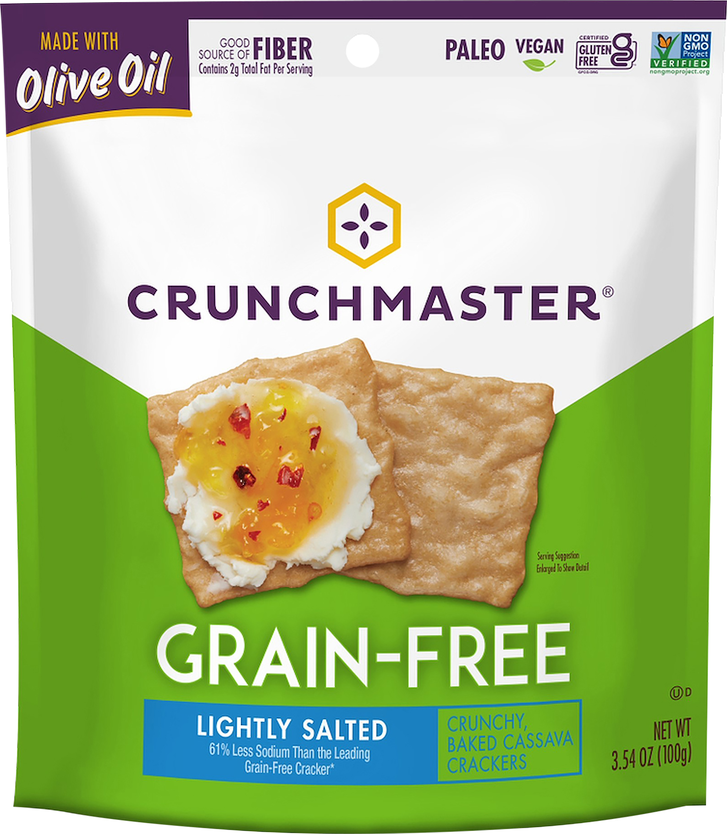 Crackers, Grain-Free, Lightly Salted