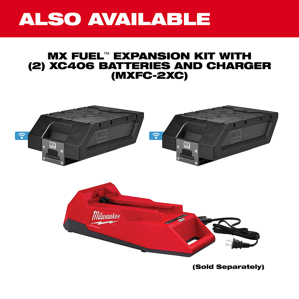 White Cap Milwaukee Mx Fuel Redlithium XC406 Battery Pack