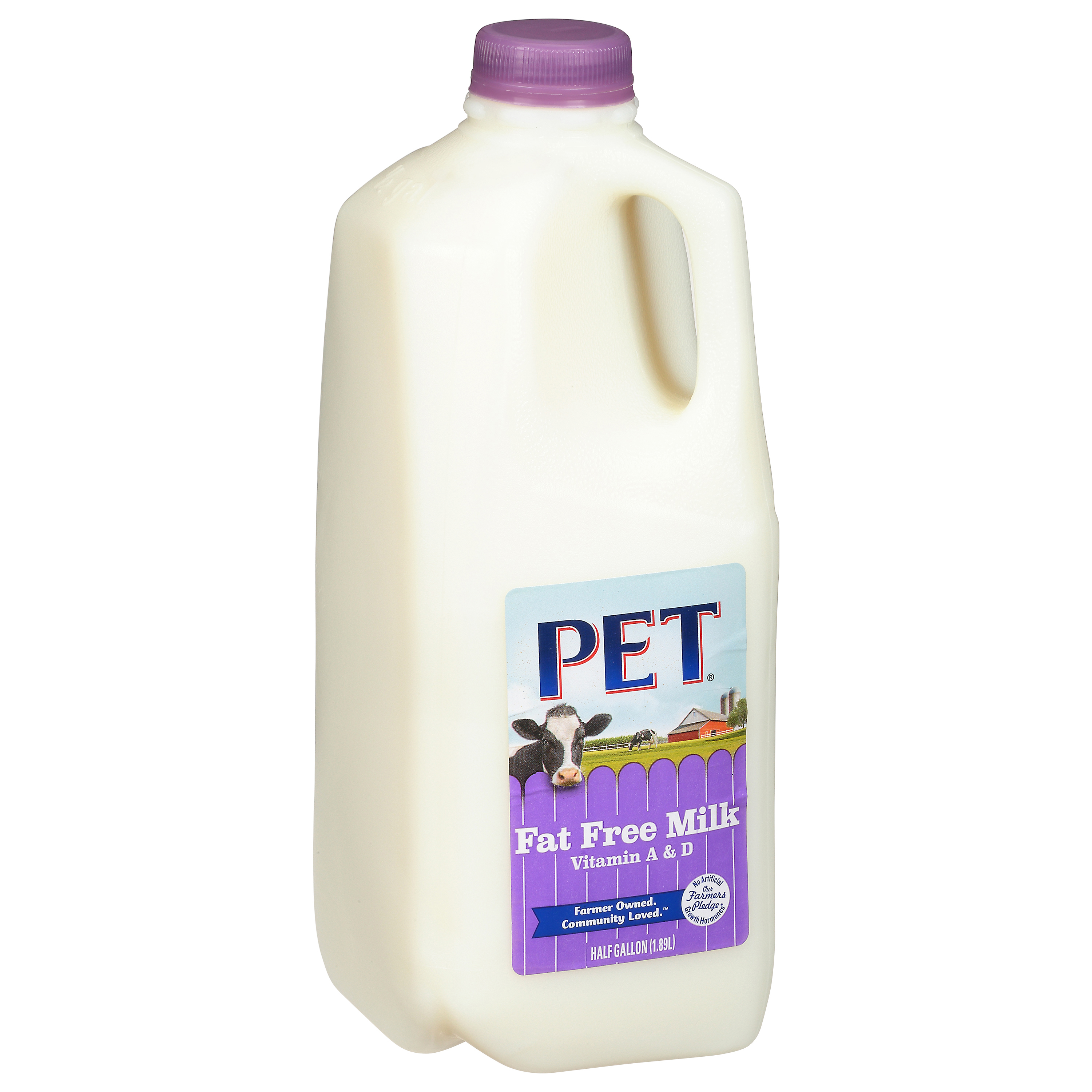 Pet Fat Free Milk 0.5 Gl