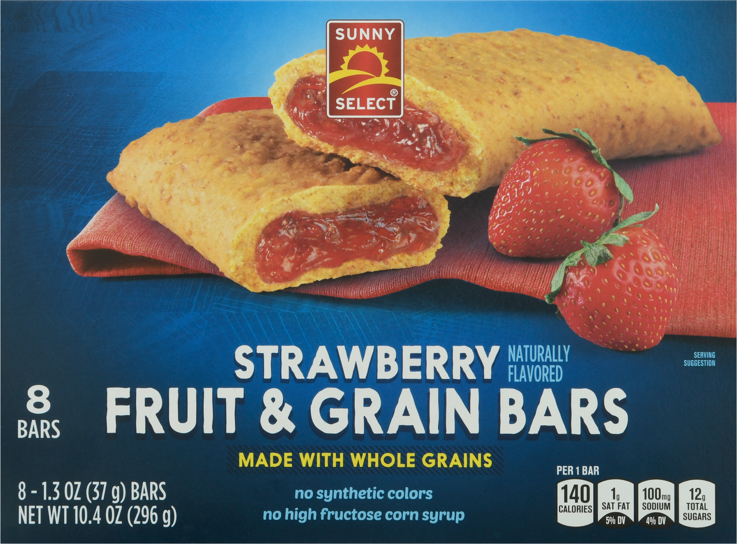 Fruit & Grain Bars, Strawberry