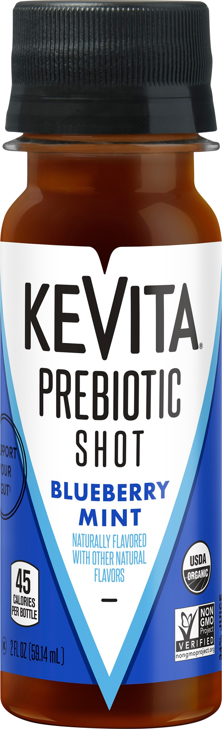 Prebiotic Shot, Blueberry Mint