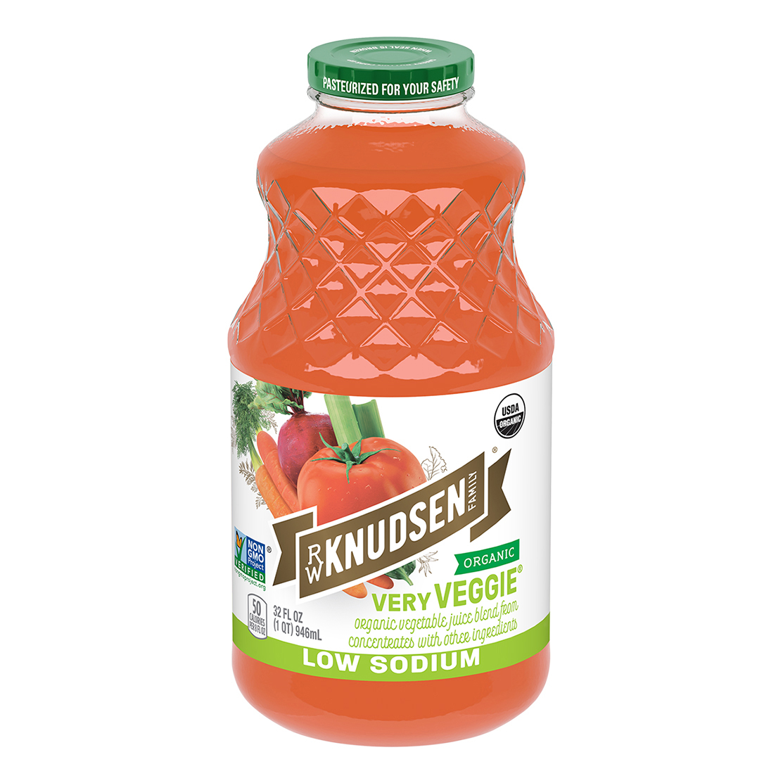 Juice Blend, Low Sodium, Organic, Very Veggie