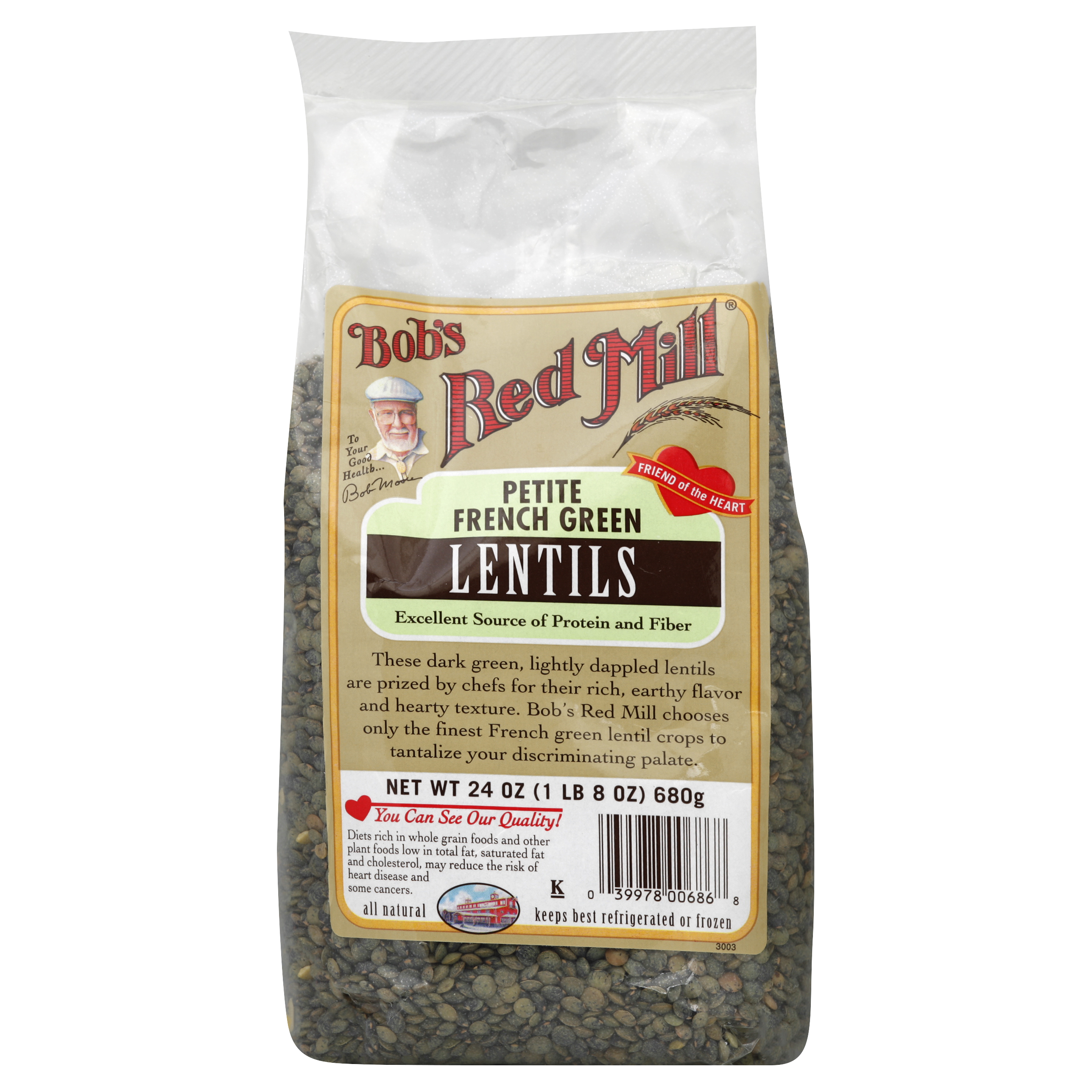 Bob's Red Mill Lentils 24 Oz