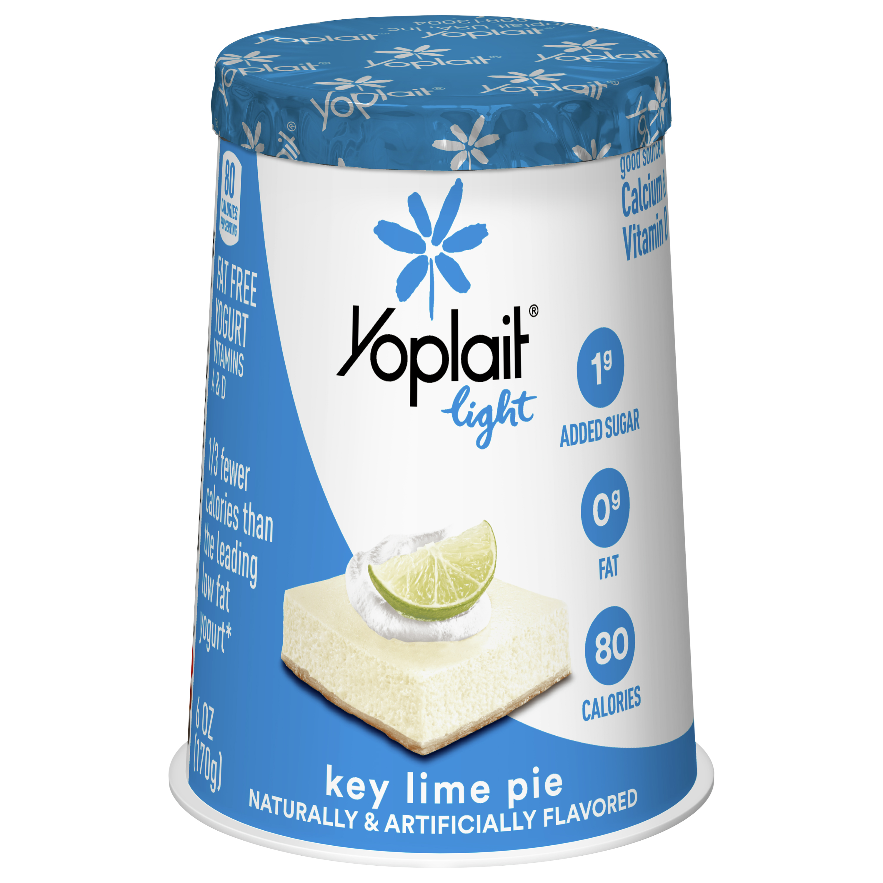Yogurt, Fat Free, Key Lime Pie