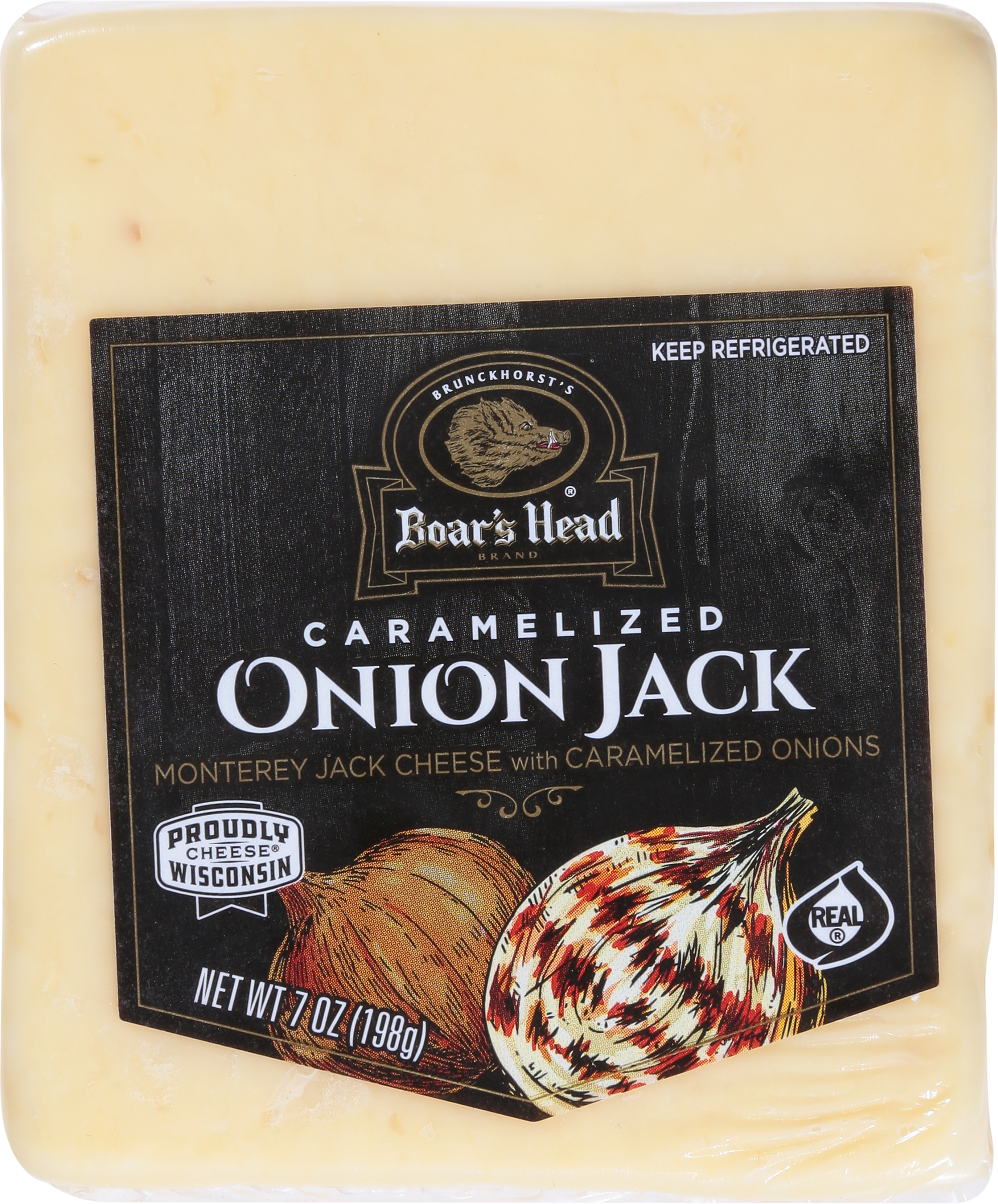 Cheese, Onion Jack, Caramelized